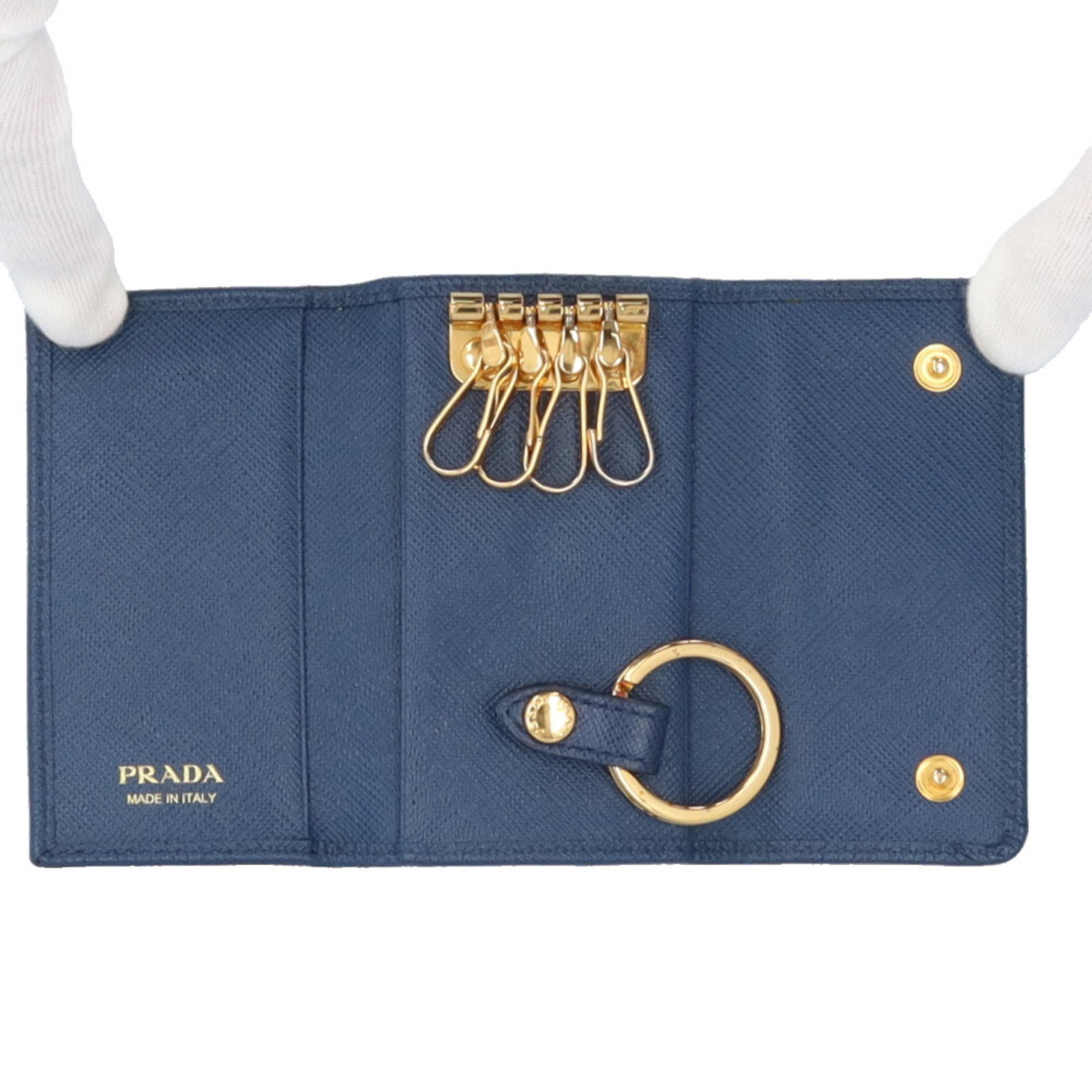 Leather Prada Keycase - 5