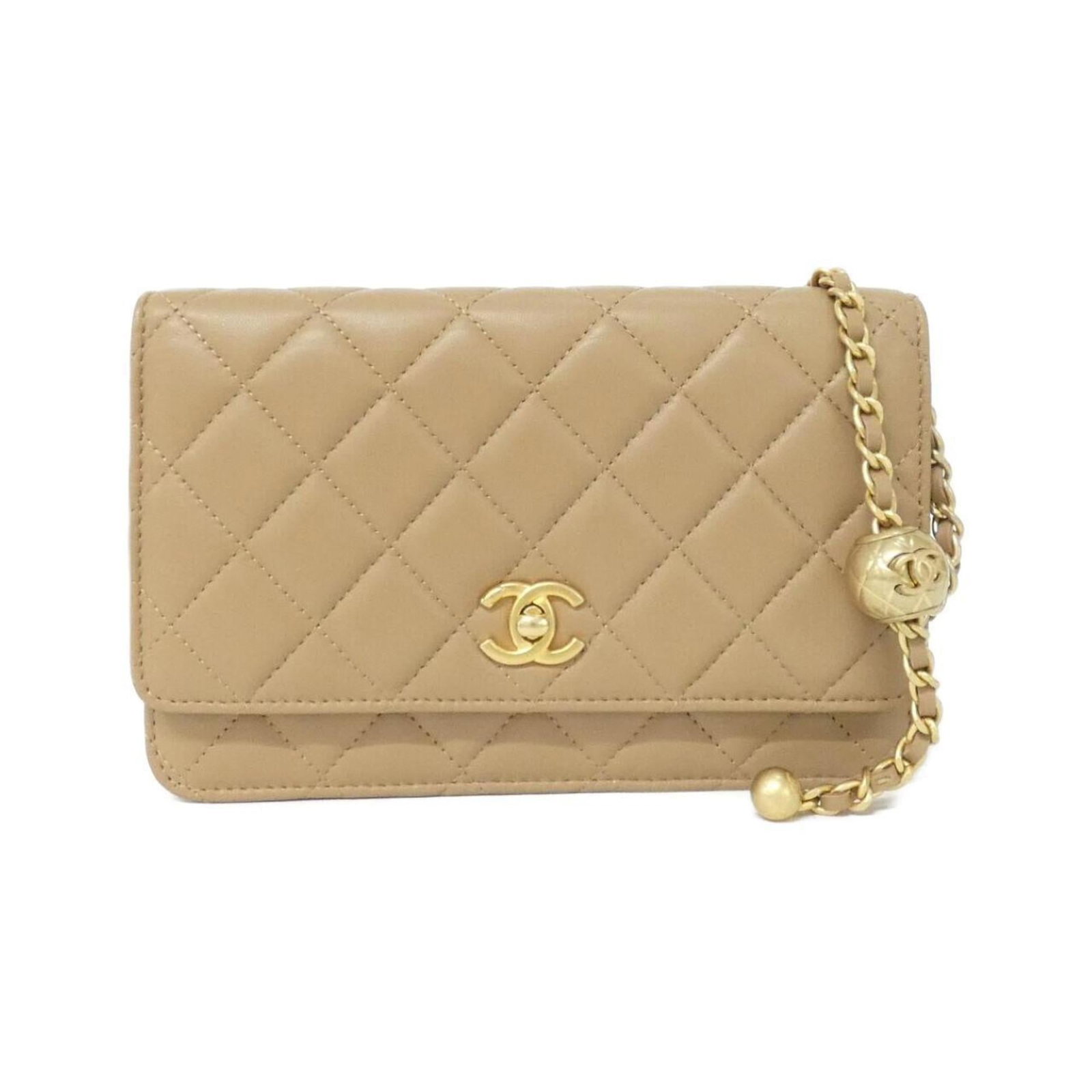 Leather Chanel Chain/ Shoulder Wallet (1 of 10)