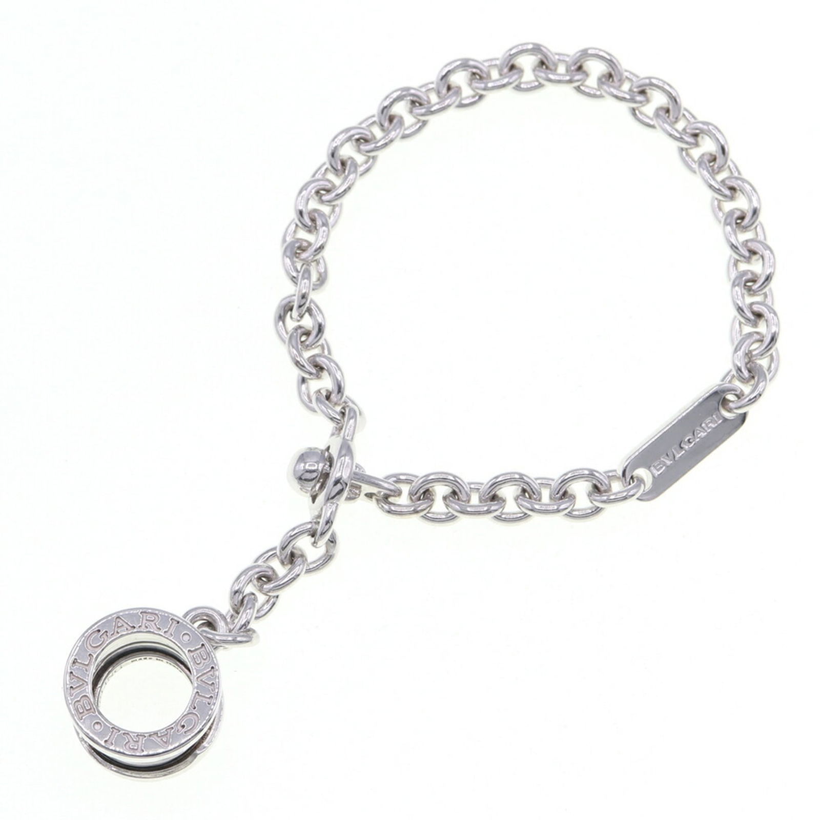 925 Bvlgari Key Chain Sterling Silver (1 of 7)