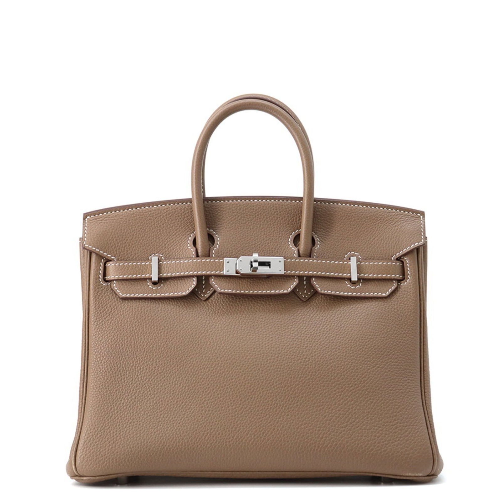 Leather Hermes Handbag Togo (1 of 17)