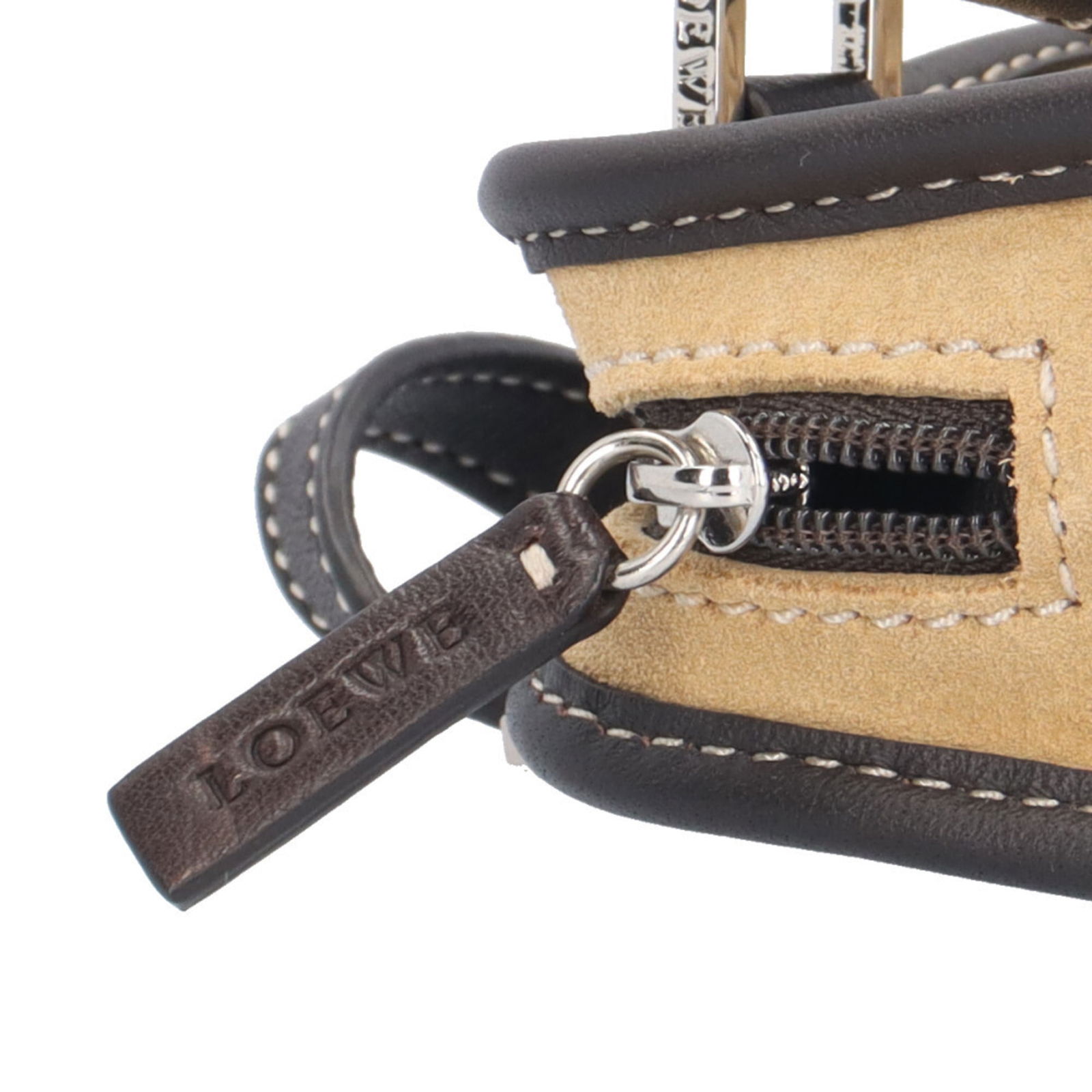 Leather Loewe Pouch - 7