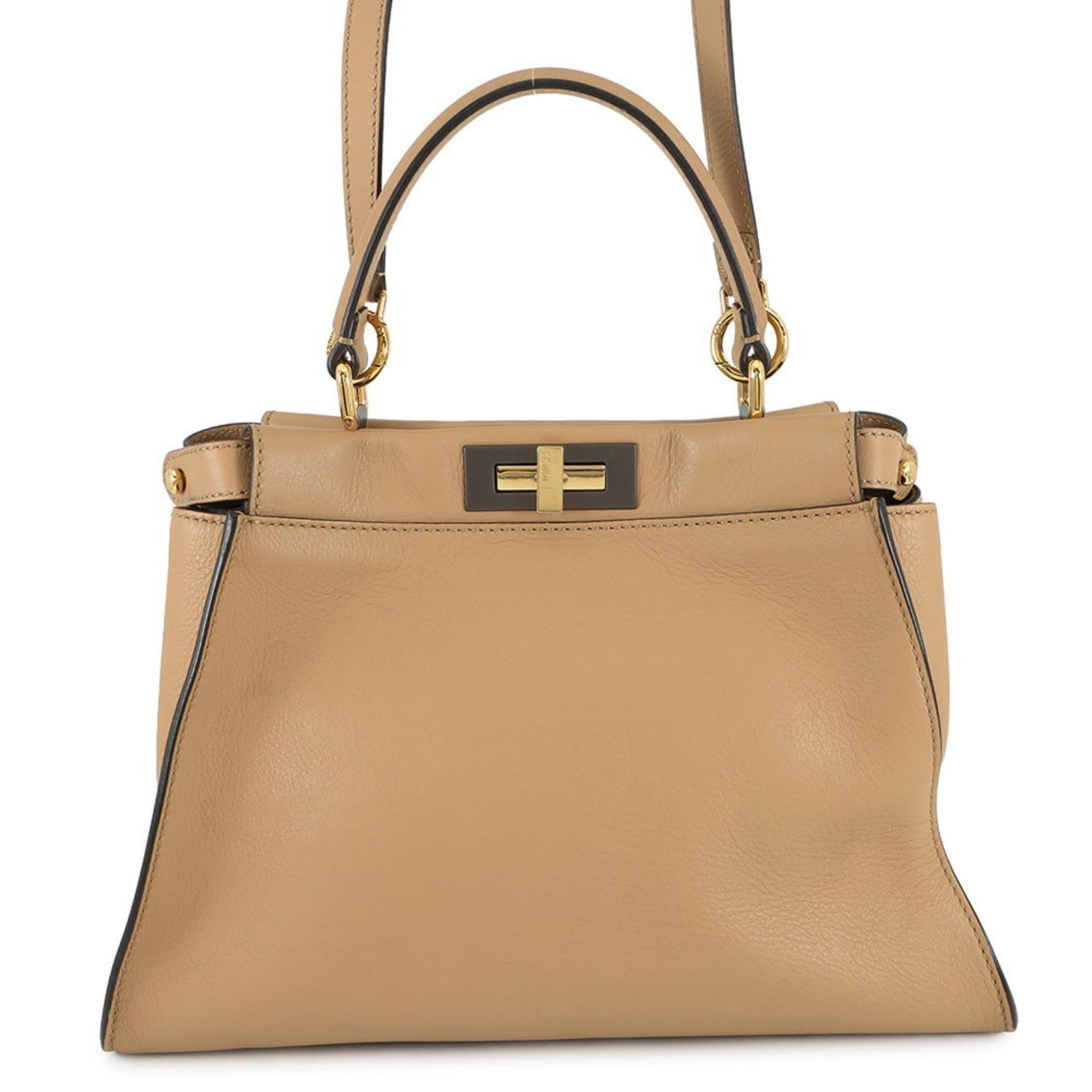 Leather Fendi Handbag (1 of 16)