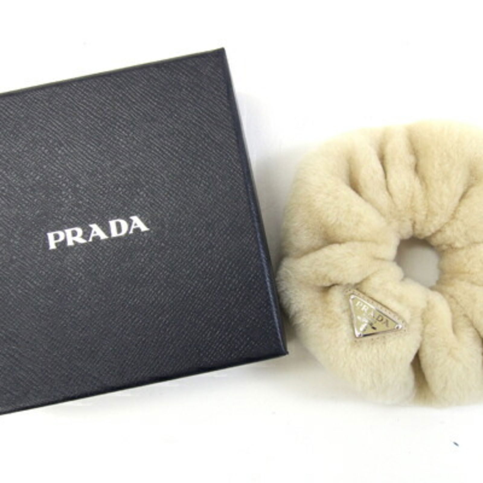 Leather Prada Scrunchie - 4