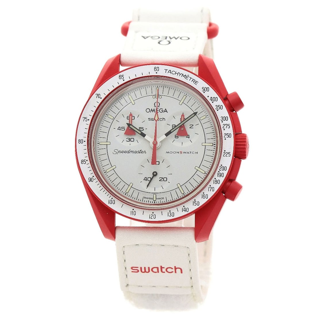 Nylon Swatch Omega Collaboration Mission to Mars Watches SO33R100 Ceramic/ (1 of 19)