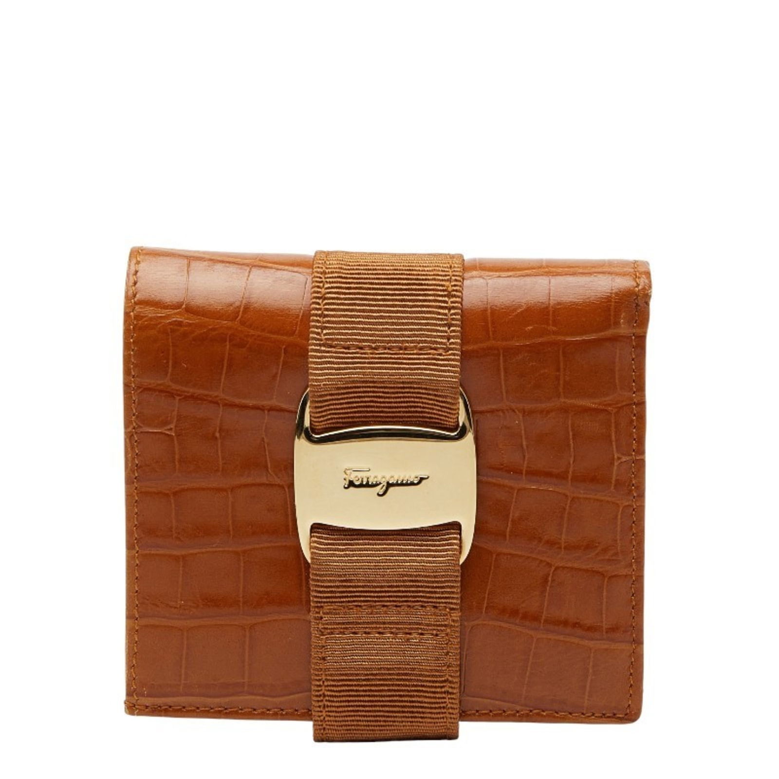 Leather Salvatore Ferragamo Wallet (Bi-Fold) (1 of 10)