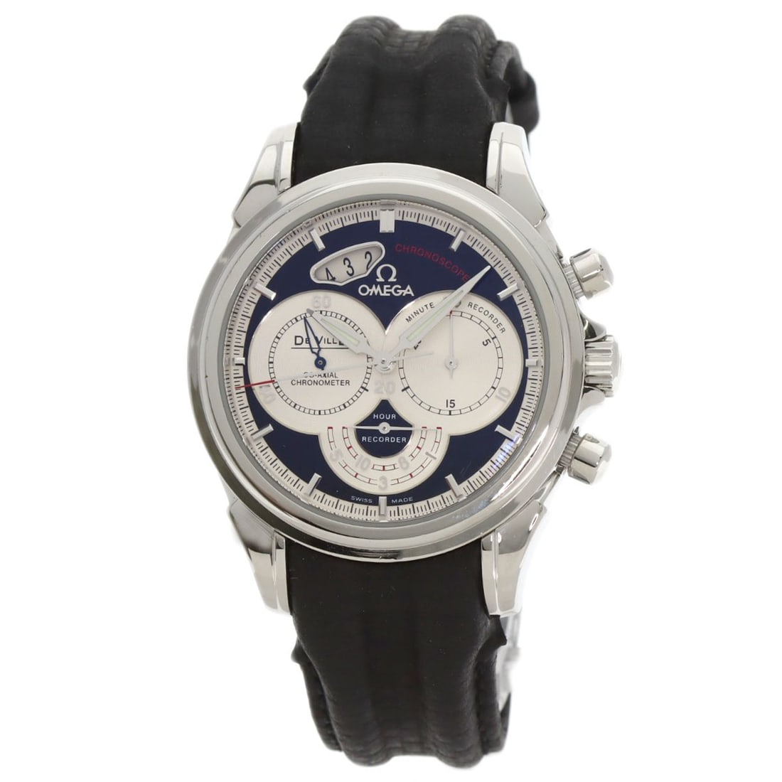 Stainless OMEGA De Ville Chronoscope Co-Axial Date Watches 20230410 (1 of 20)