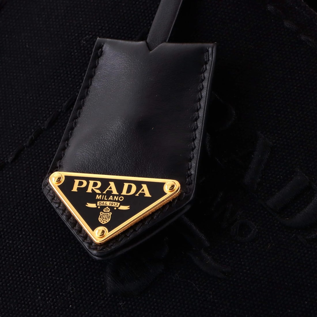 Mini Prada Logo Jardiniere Tote Canvas - 7