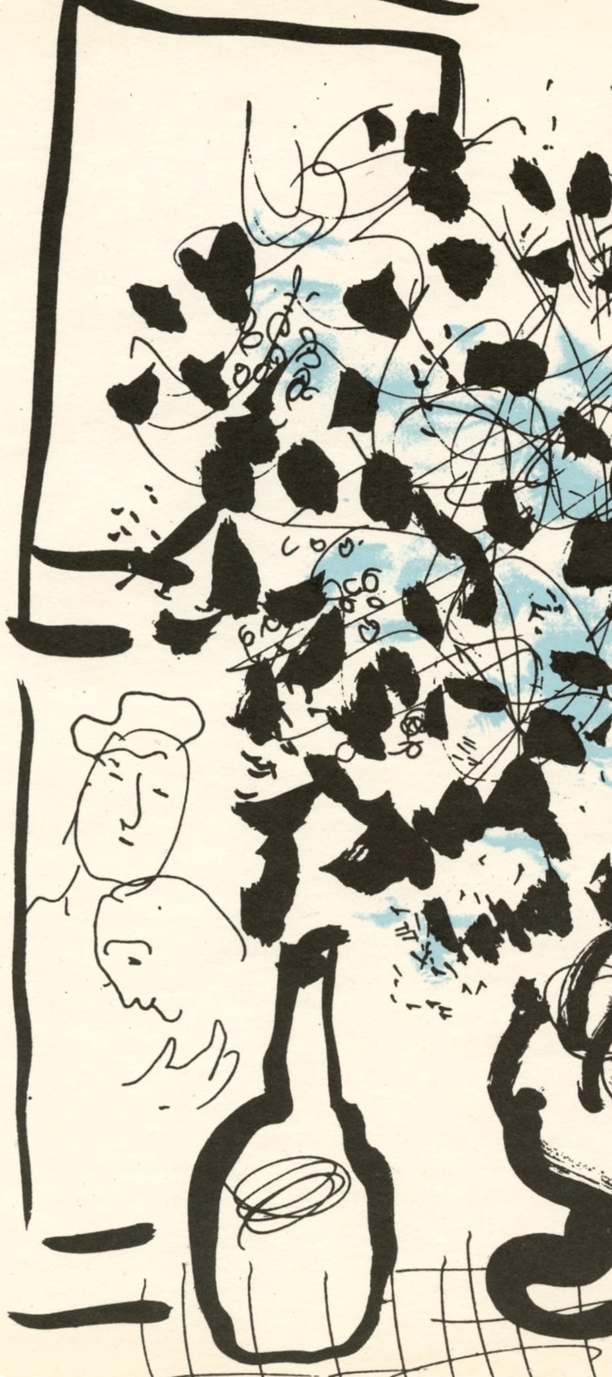 Lithograph - Marc Chagall - Composition (Mourlot 192-207; Cramer 34) - 4