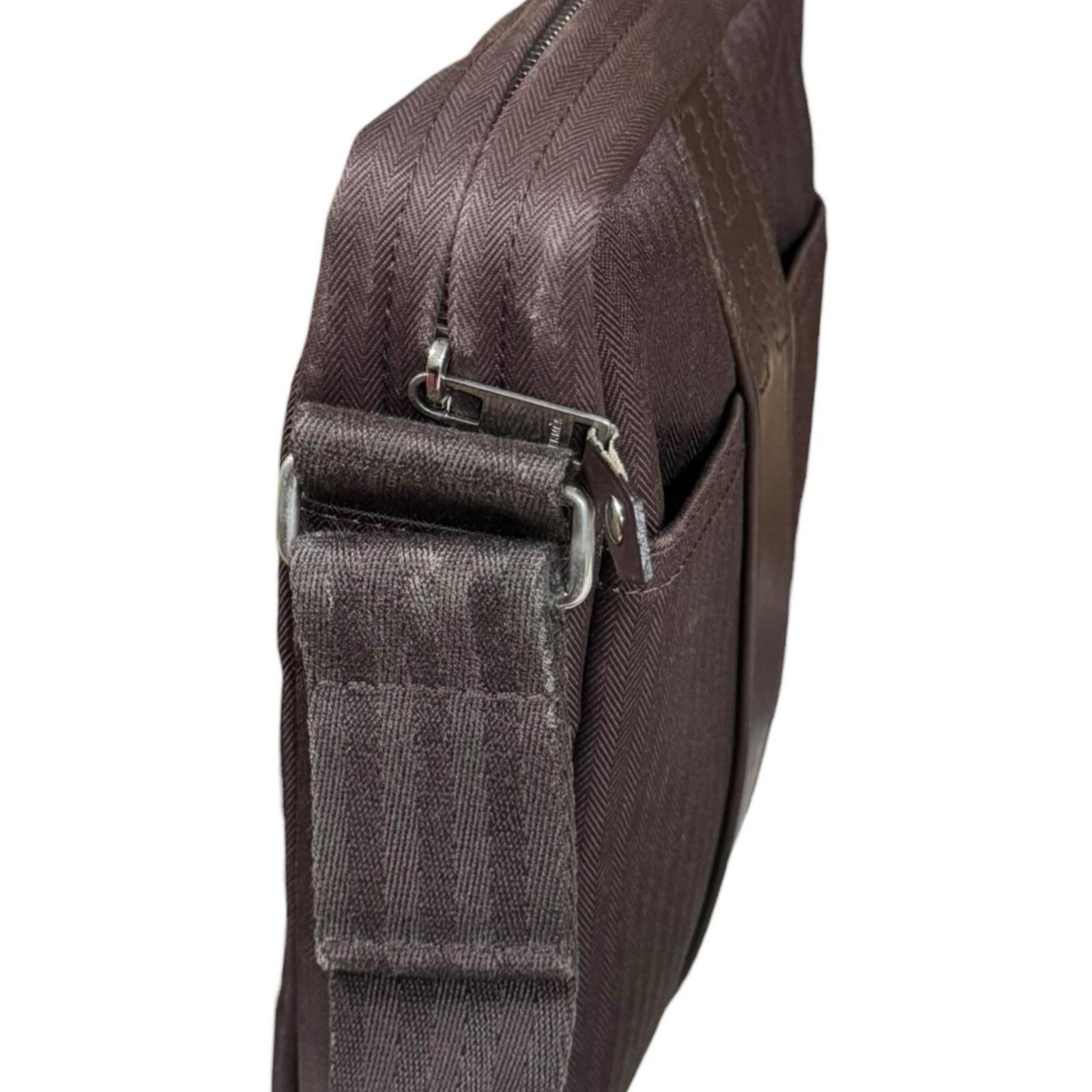 Leather - Hermes Shoulder Bag Toile Chevron - 12