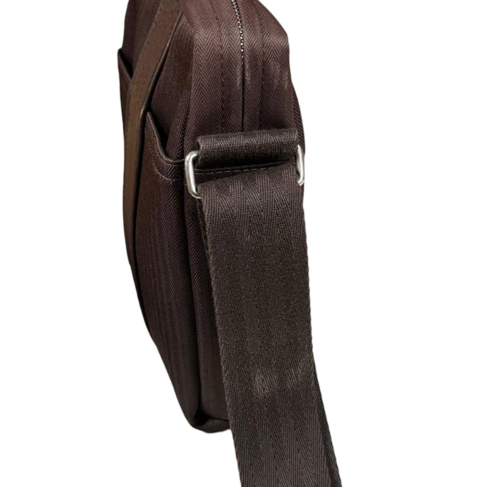 Leather - Hermes Shoulder Bag Toile Chevron - 13