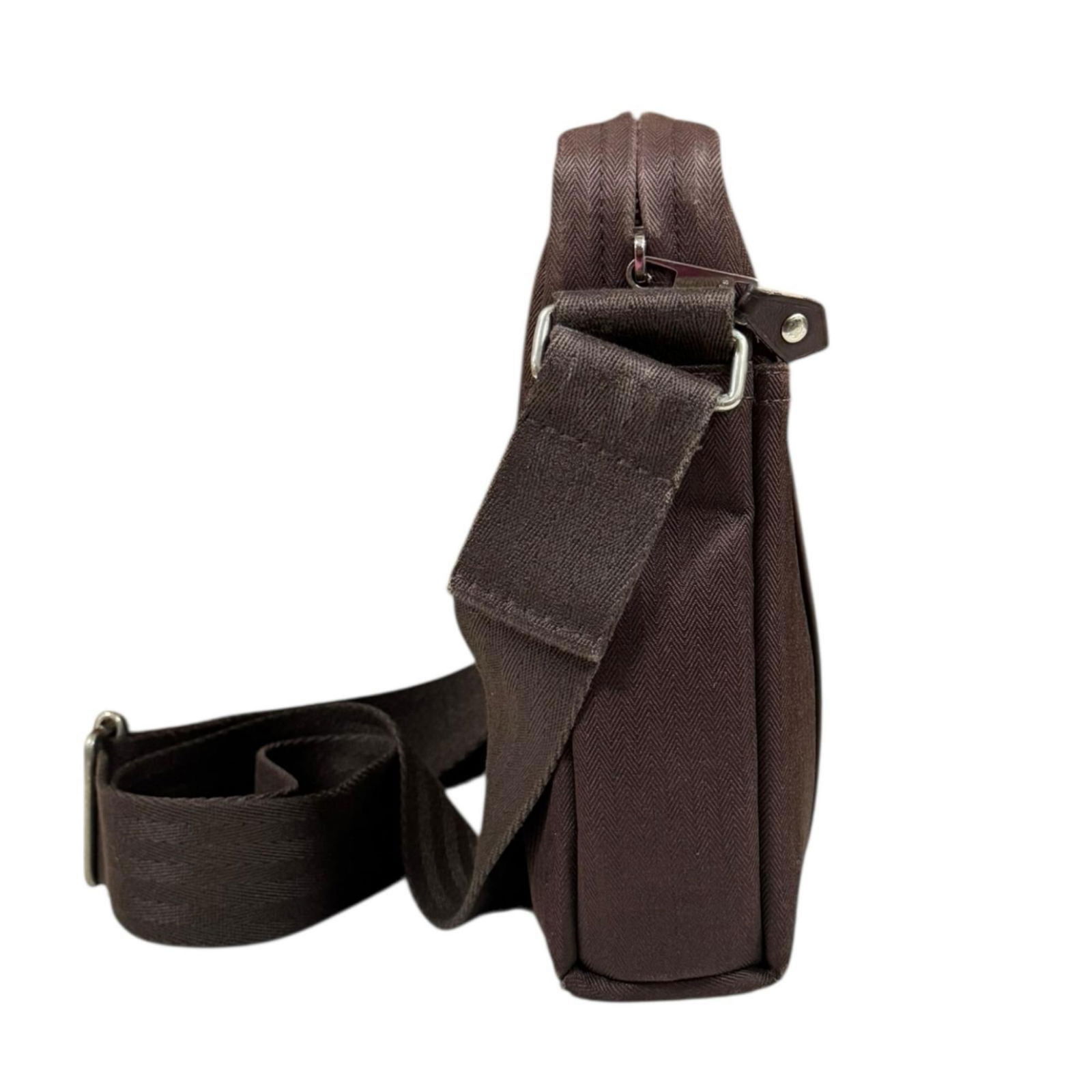 Leather - Hermes Shoulder Bag Toile Chevron - 4