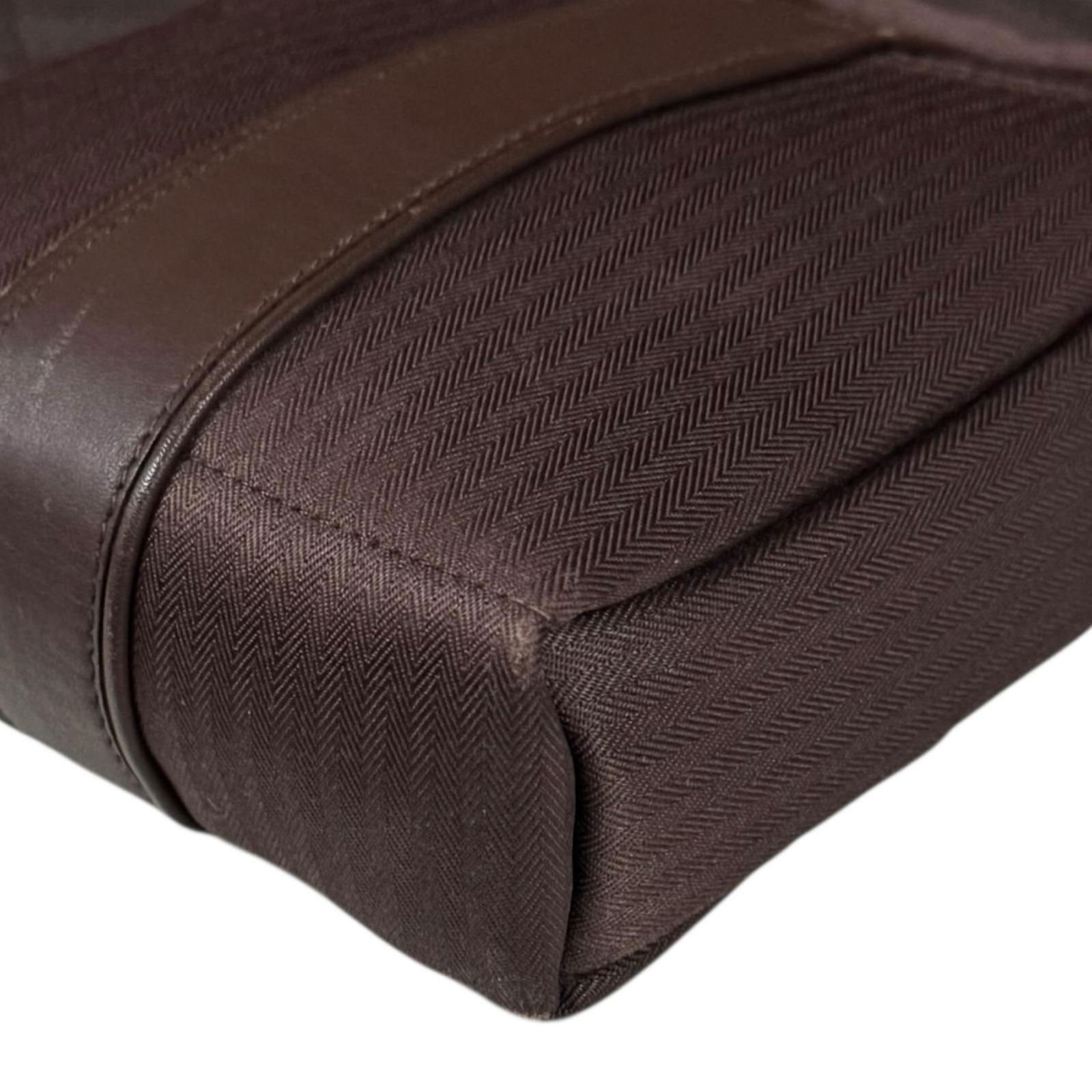 Leather - Hermes Shoulder Bag Toile Chevron - 8