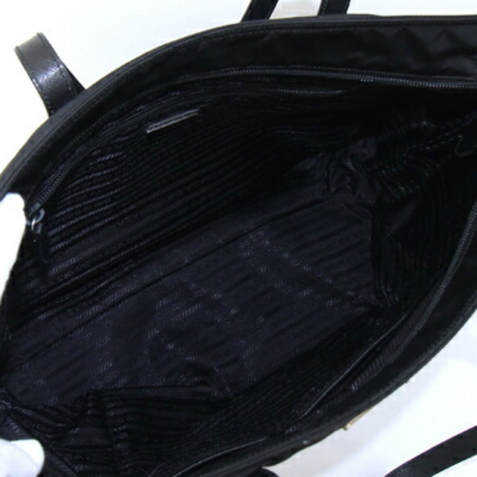 Leather - Prada Tote Bag Nylon - 3