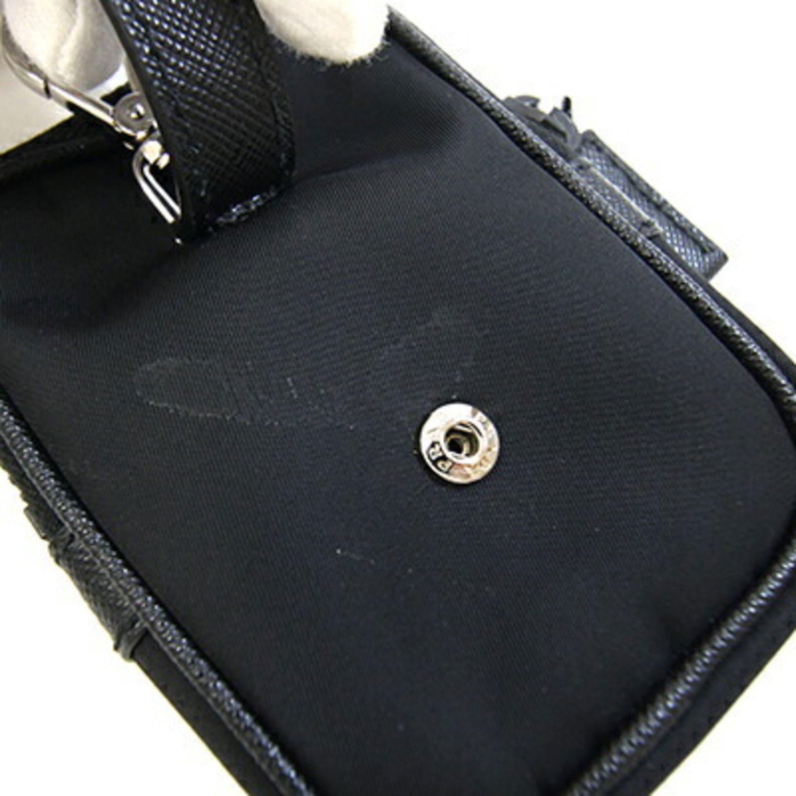 Leather - Prada Shoulder Bag Polyamide - Saffiano - 7