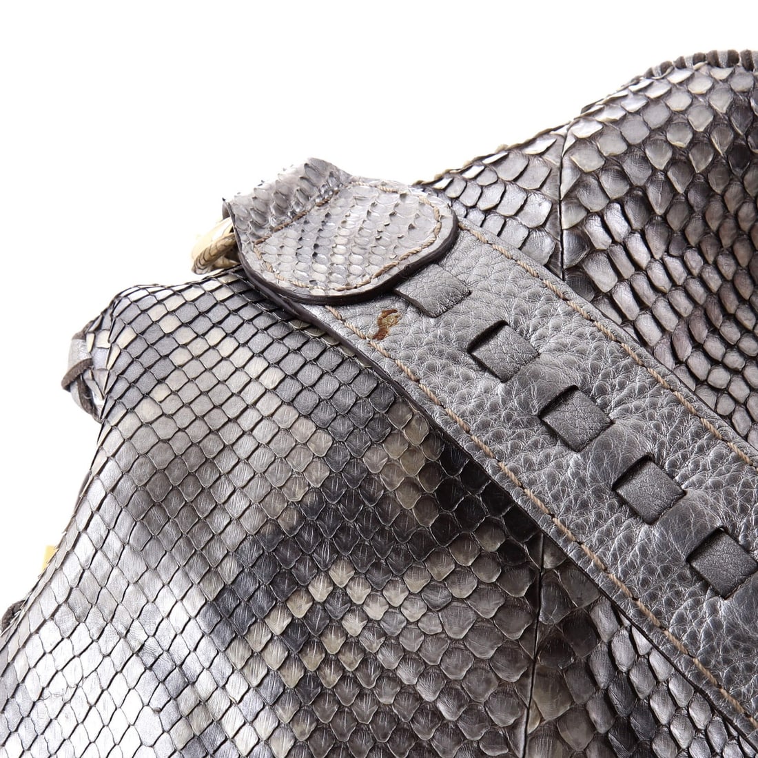 Large Gucci New Jackie Bag Python - 7