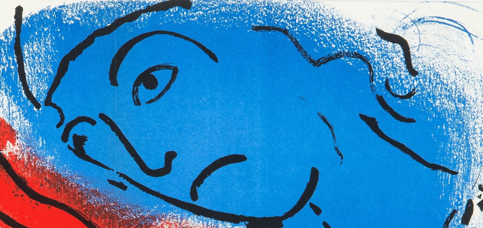 Lithograph - Marc Chagall - Composition (Cramer 26; Mourlot 153) - Derrire le miroir - 3