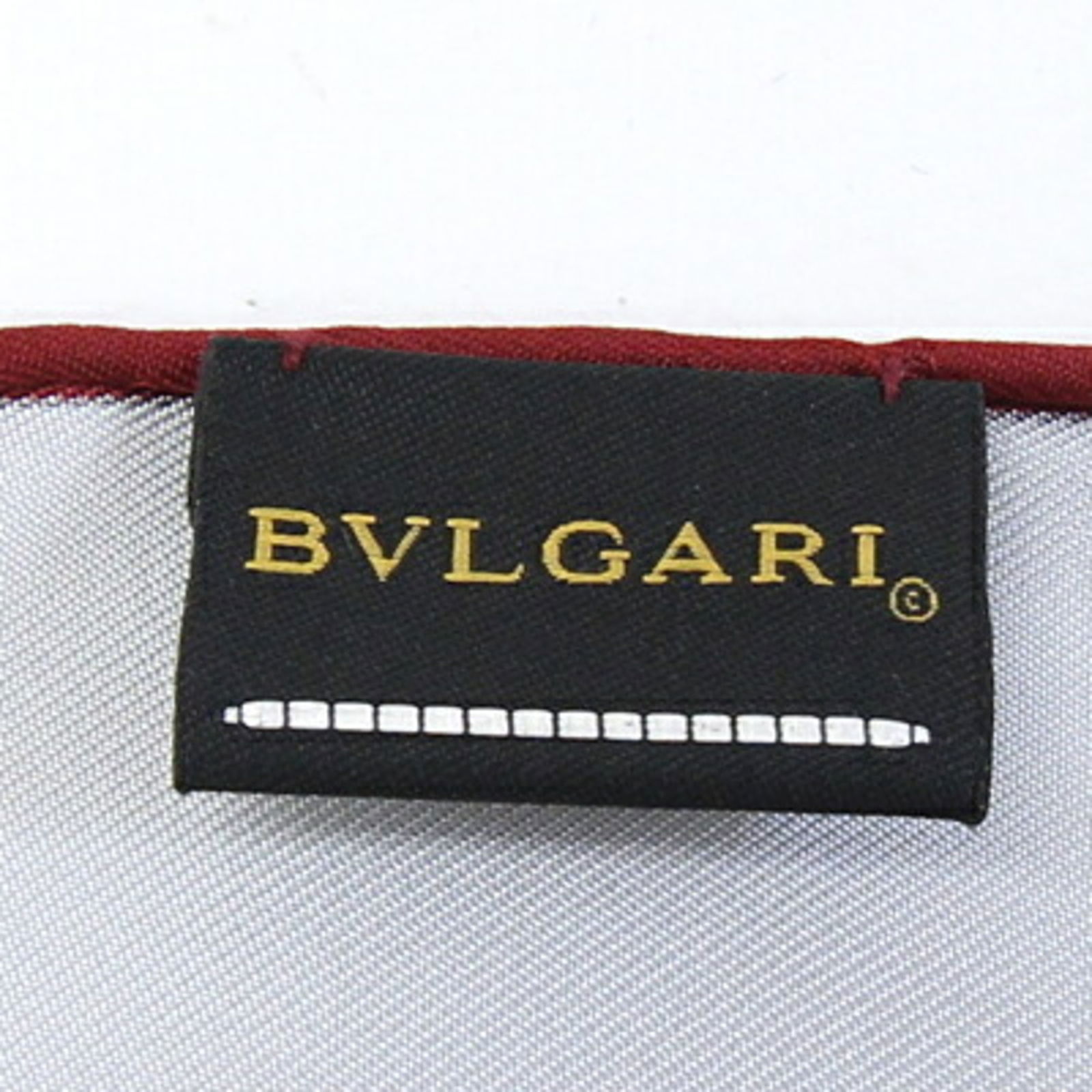 100% Bvlgari Scarf Silk - 2
