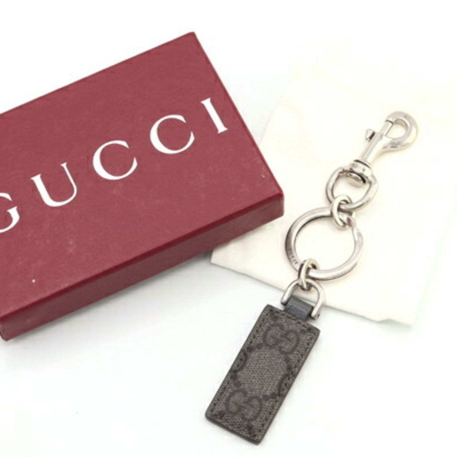 Leather - Gucci Keyring Gg Supreme - 5