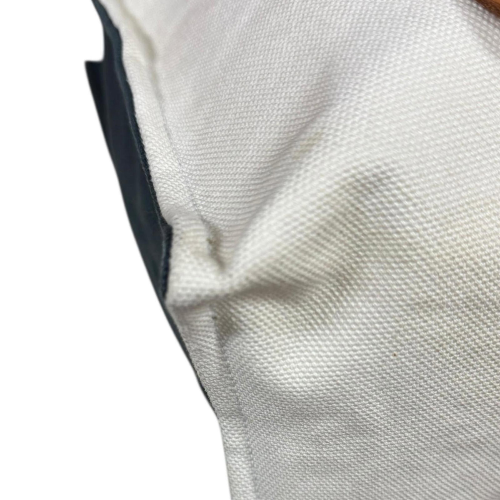 Canvas Hermes Shoulder Bag - 12