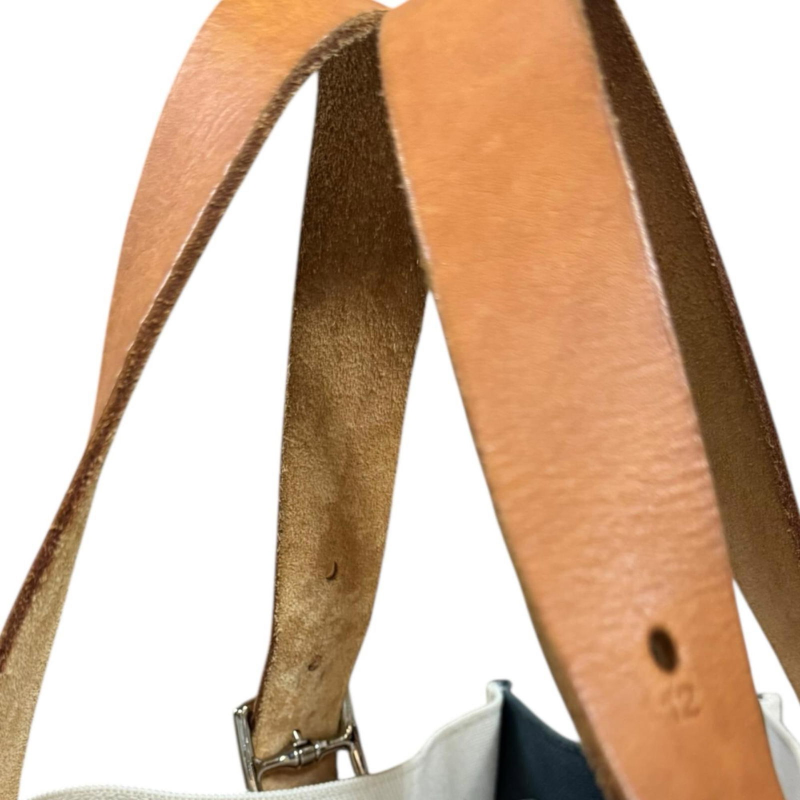 Canvas Hermes Shoulder Bag - 16