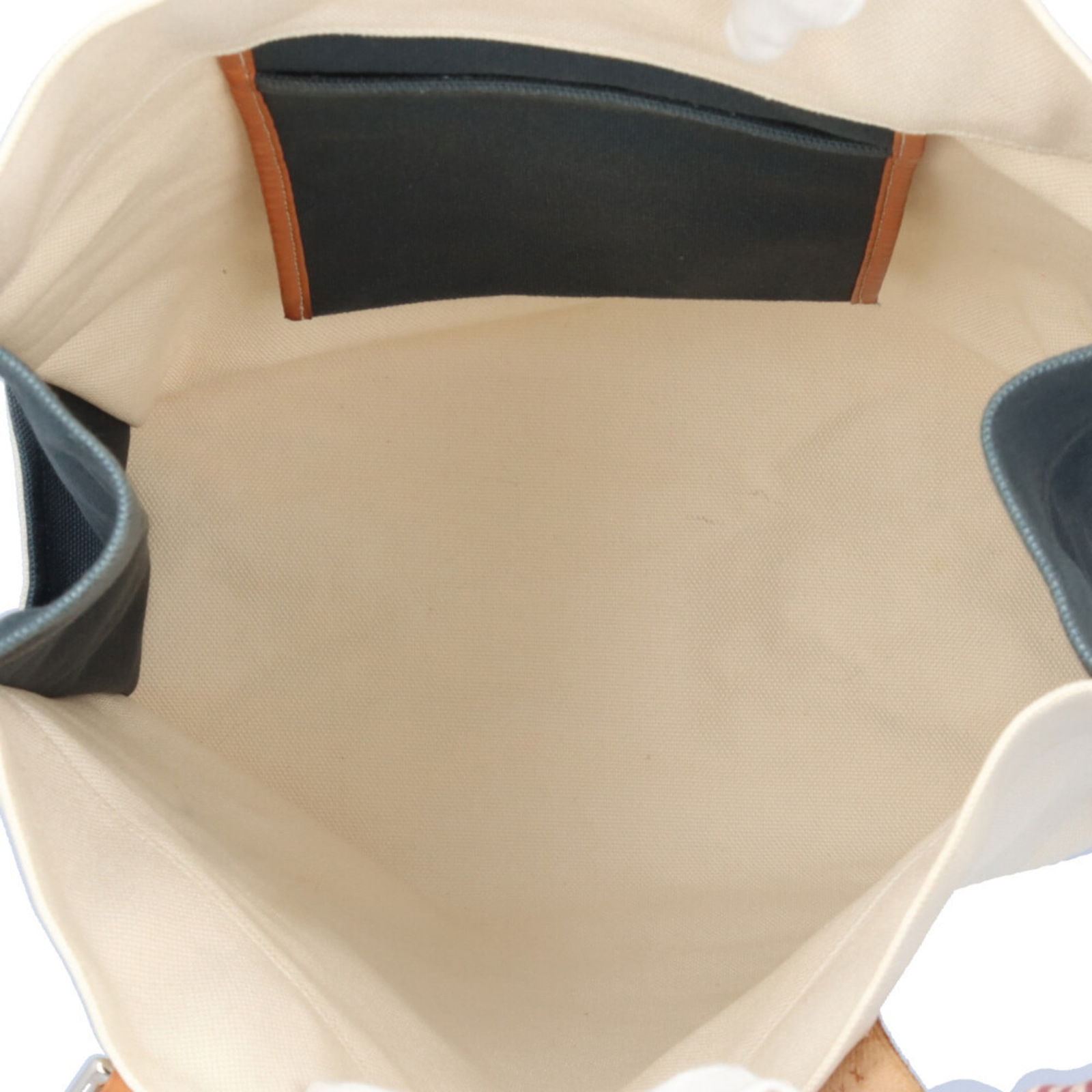 Canvas Hermes Shoulder Bag - 7