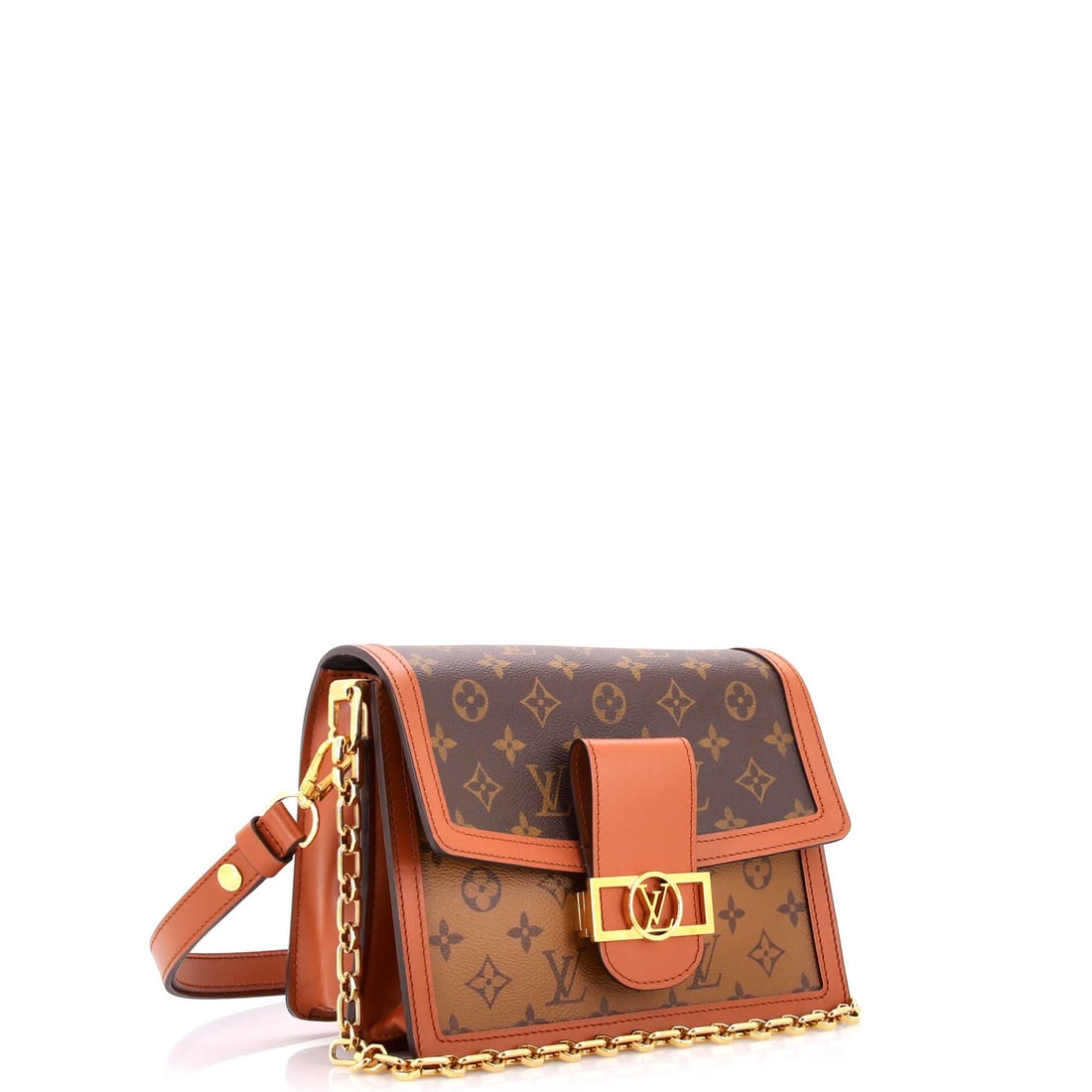 MM Louis Vuitton Dauphine Shoulder Bag Reverse Monogram Canvas - 2