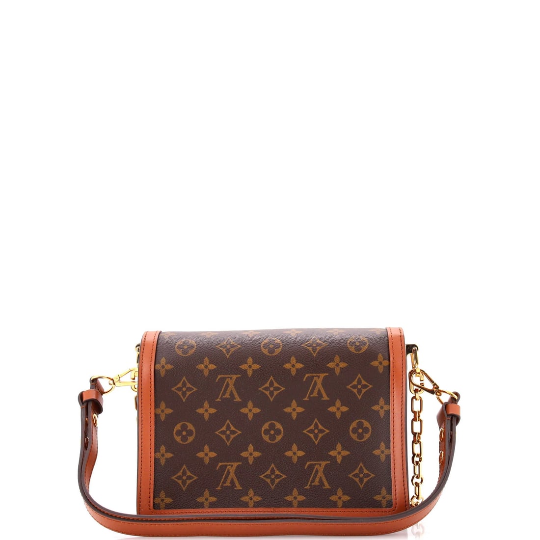 MM Louis Vuitton Dauphine Shoulder Bag Reverse Monogram Canvas - 3