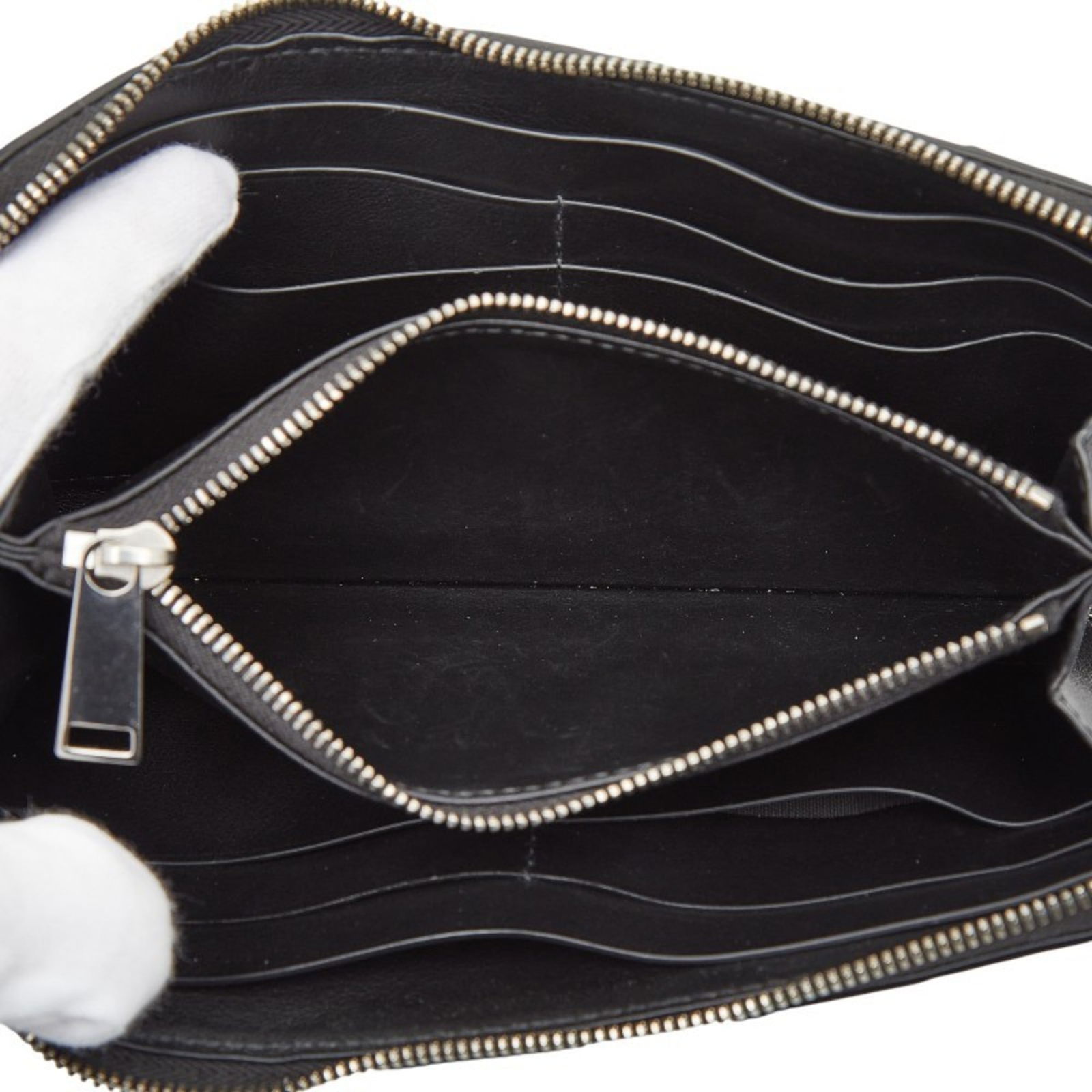 Leather - Bottega Veneta Long Wallet (Bi-Fold) Intrecciato - 6