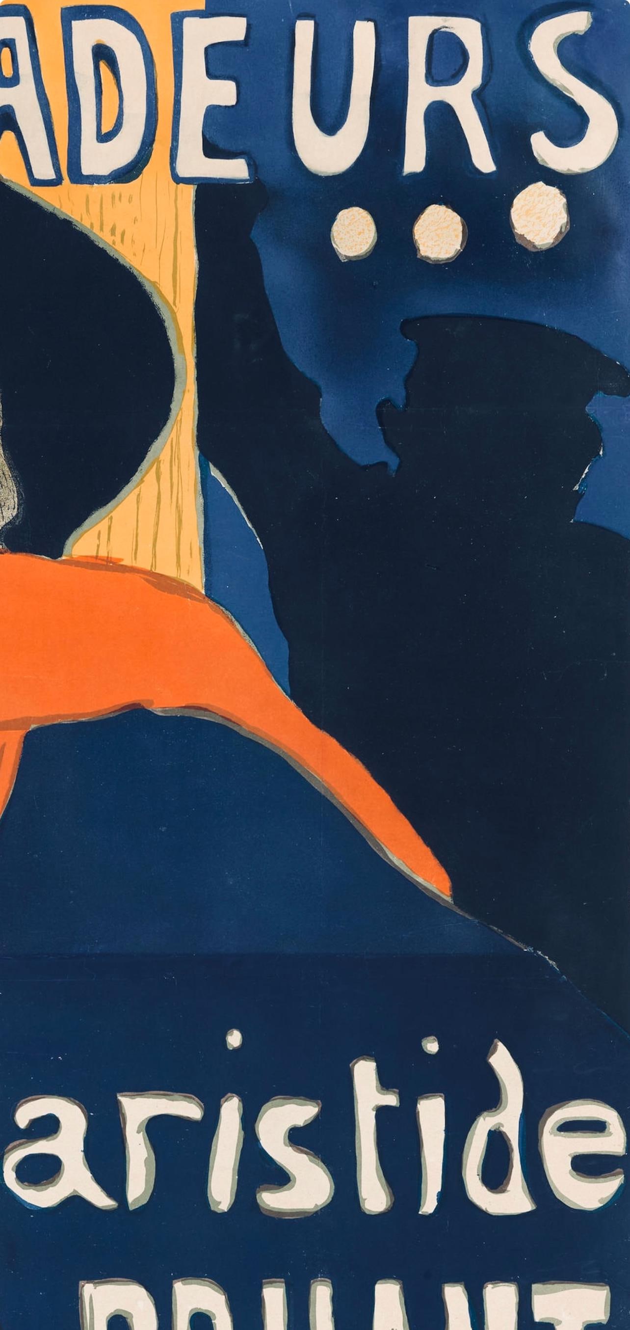 Lithograph - Henri de Toulouse-Lautrec - Aristide Bruant - Ambassadeurs - Les Affiches De - 3