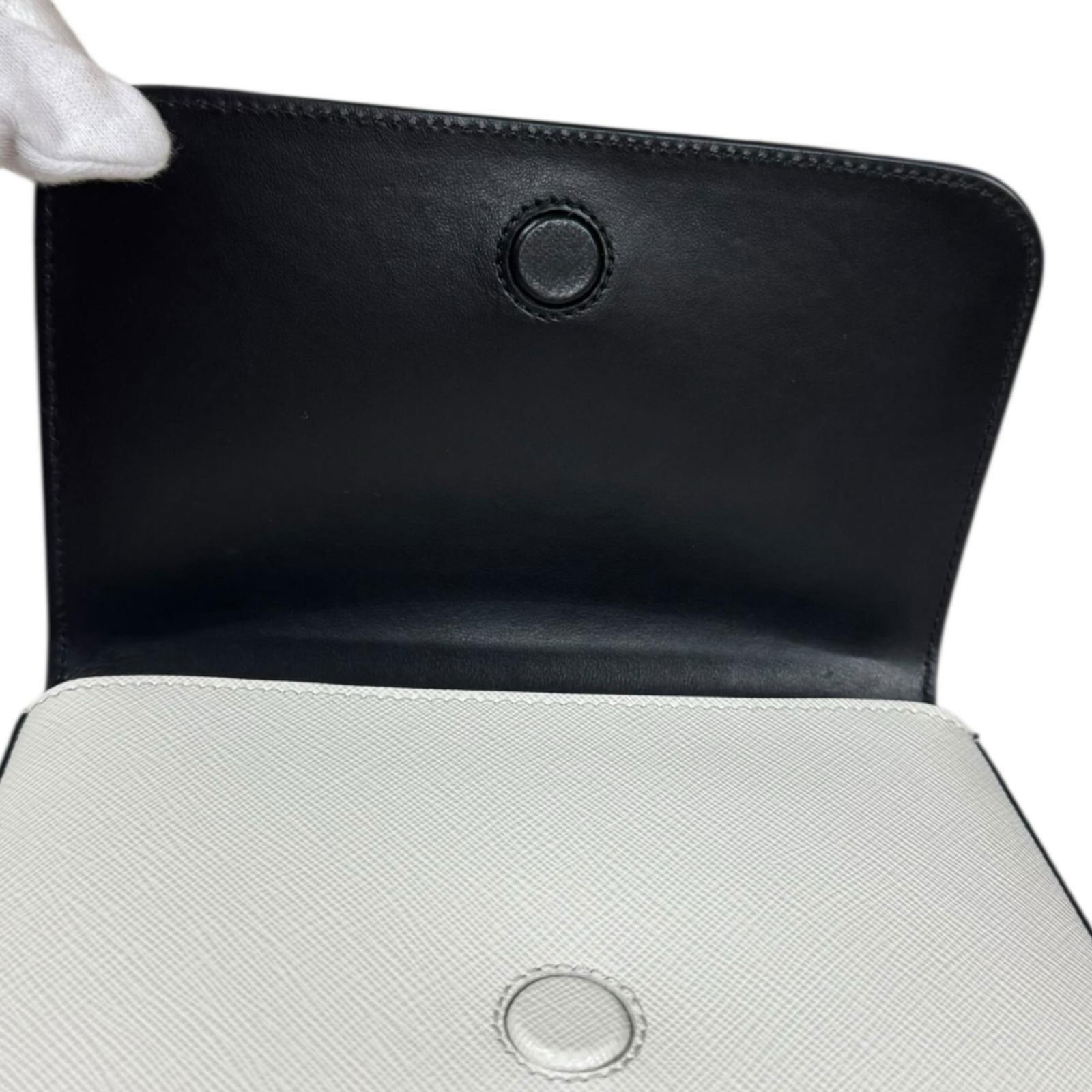 Leather Prada Shoulder Bag - 7