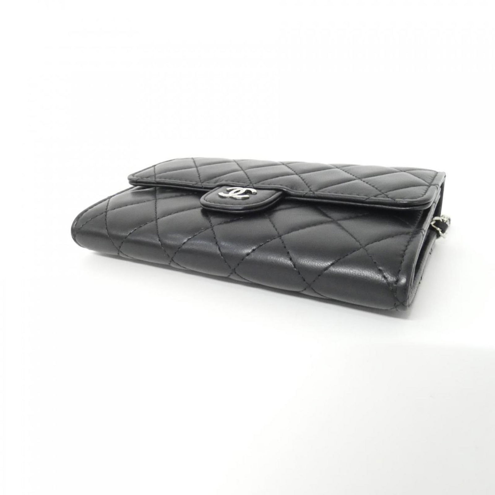 Leather Chanel Chain/ Shoulder Wallet - 3