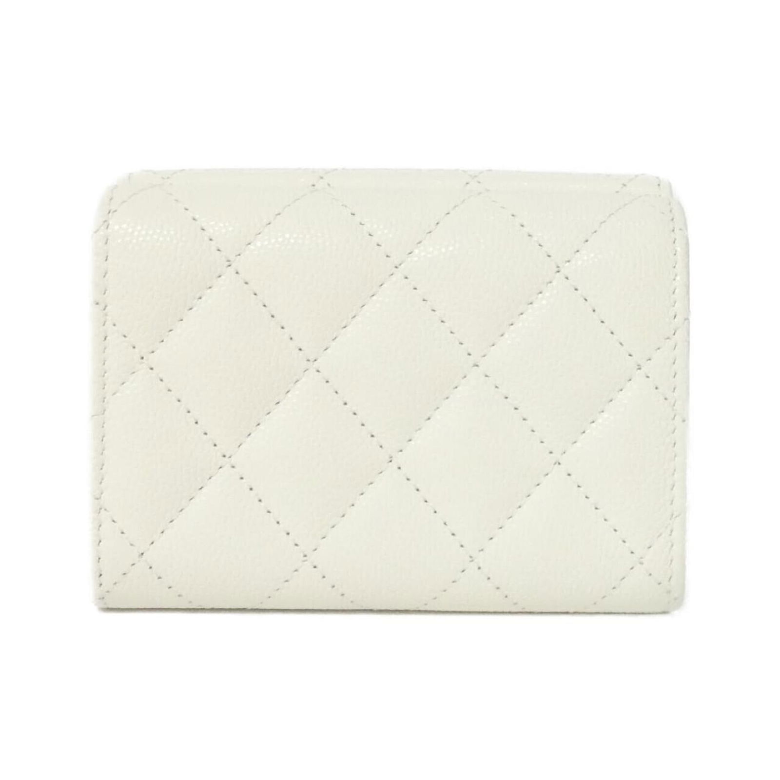 Calfskin Chanel Wallet (Tri-Fold) Grained - 2