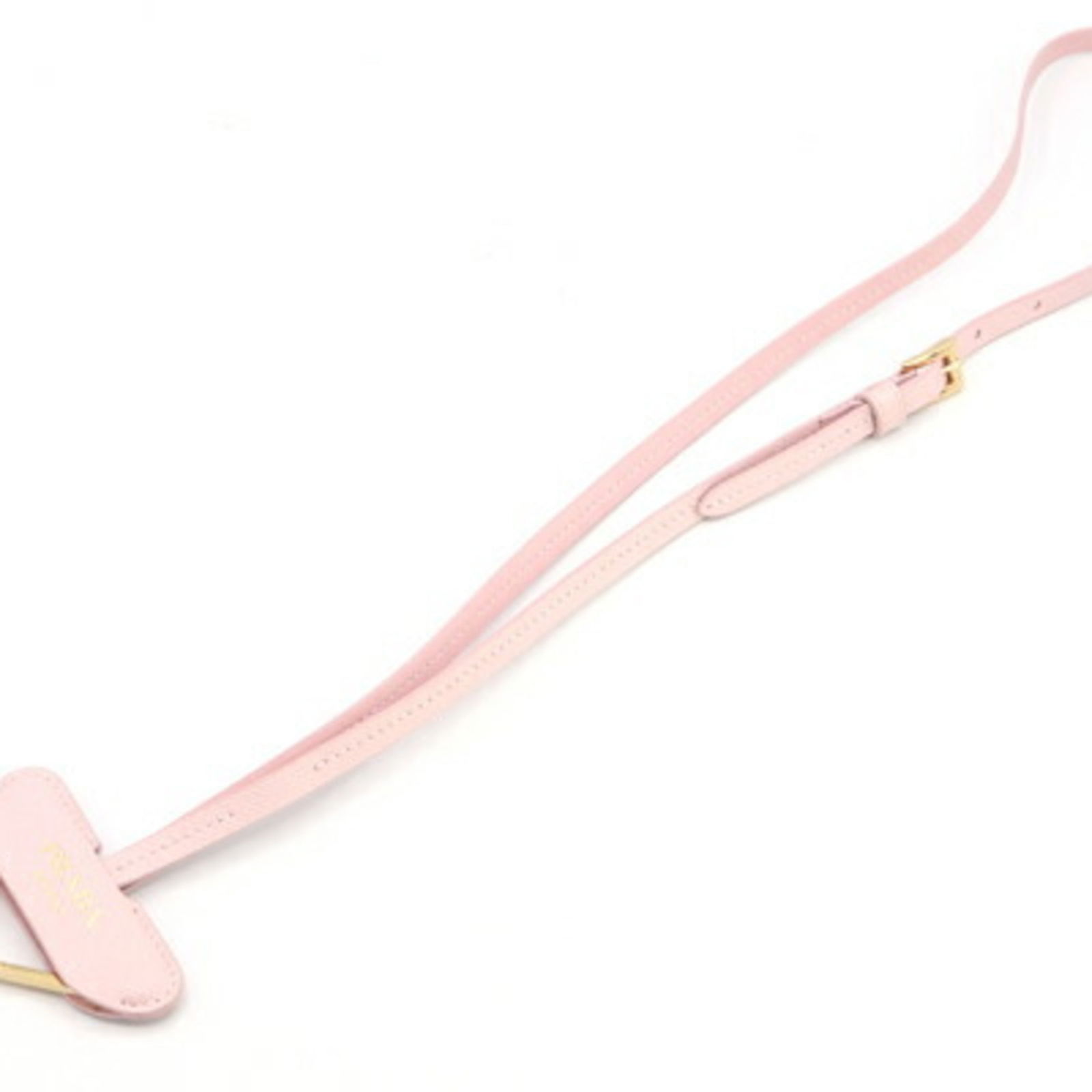 Leather Prada Neck Strap - 2