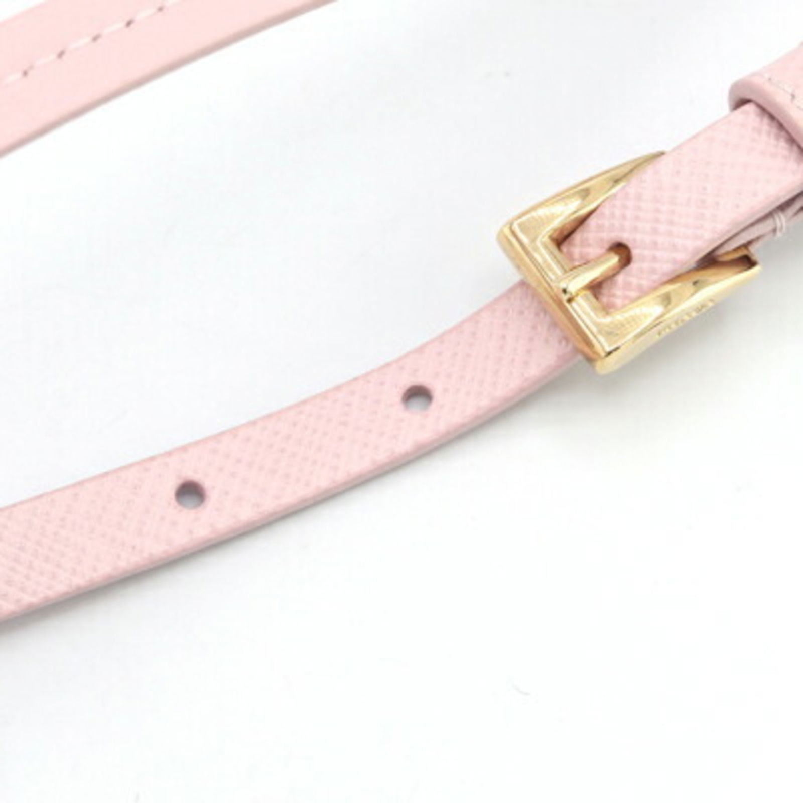 Leather Prada Neck Strap - 4