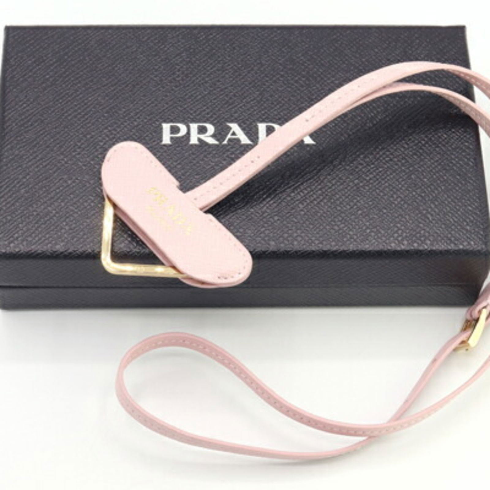 Leather Prada Neck Strap - 5