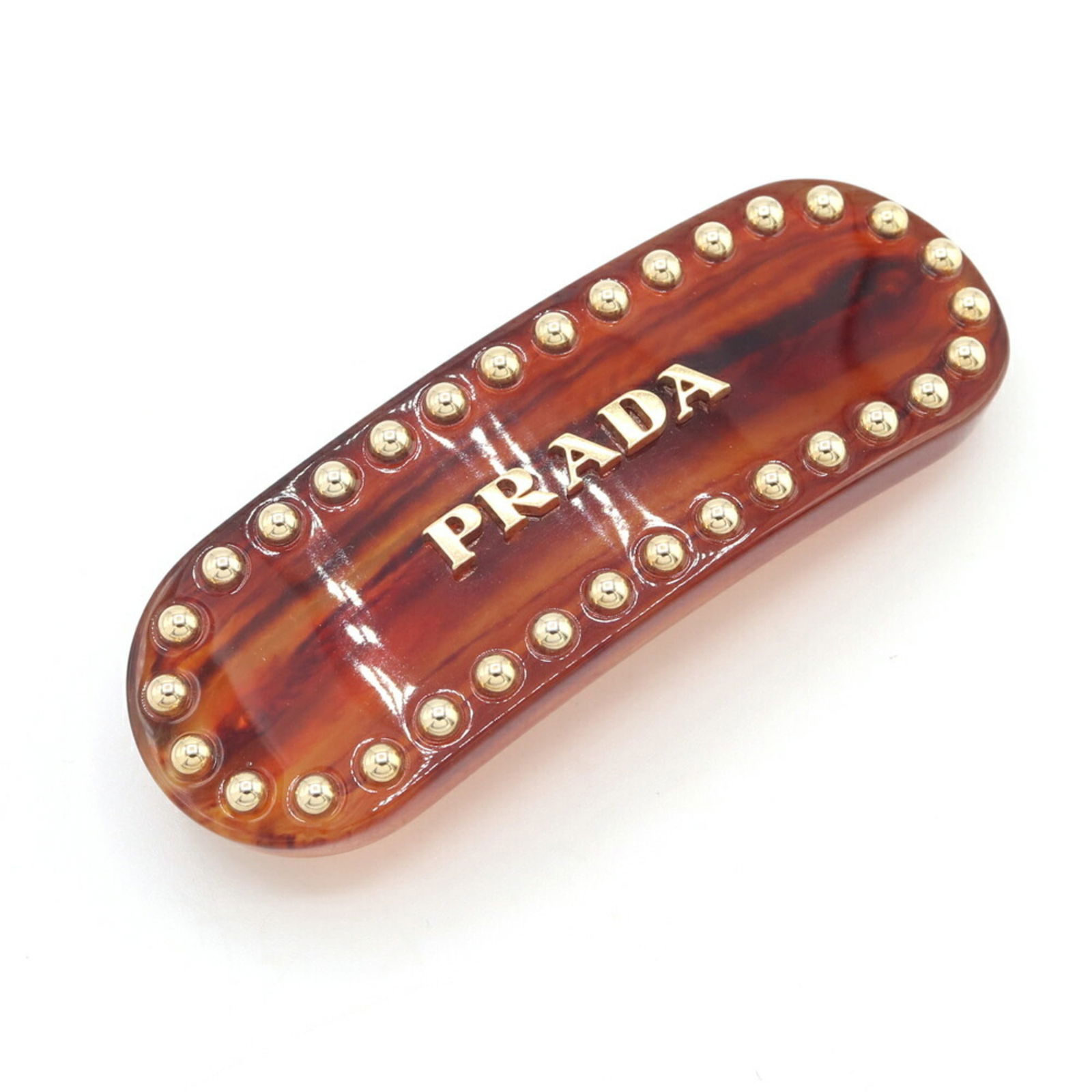 Brass Prada Barrette (1 of 5)