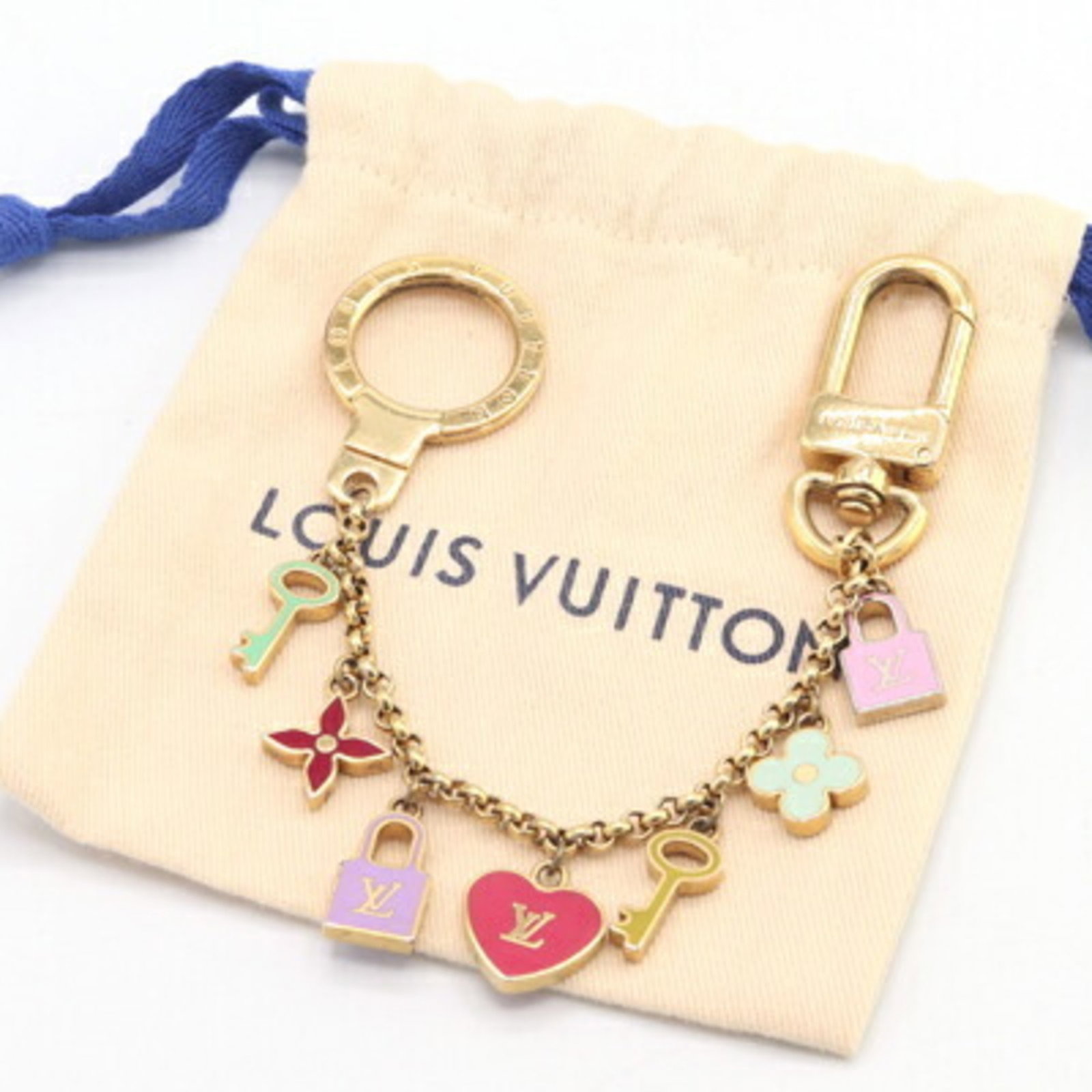 Metal Louis Vuitton Key Chain - 9