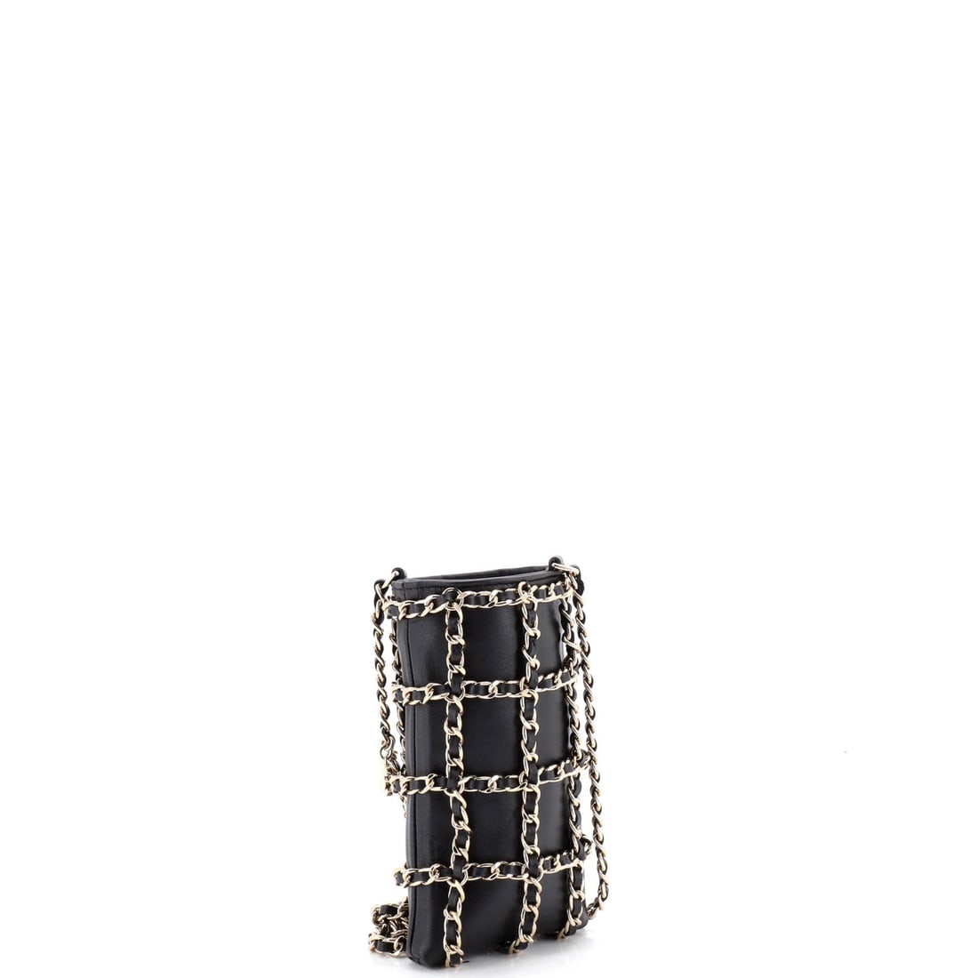 Lambskin Chanel Tech Me Out Clutch With Chain - 3