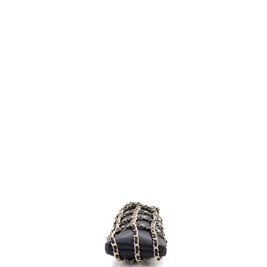Lambskin Chanel Tech Me Out Clutch With Chain - 5
