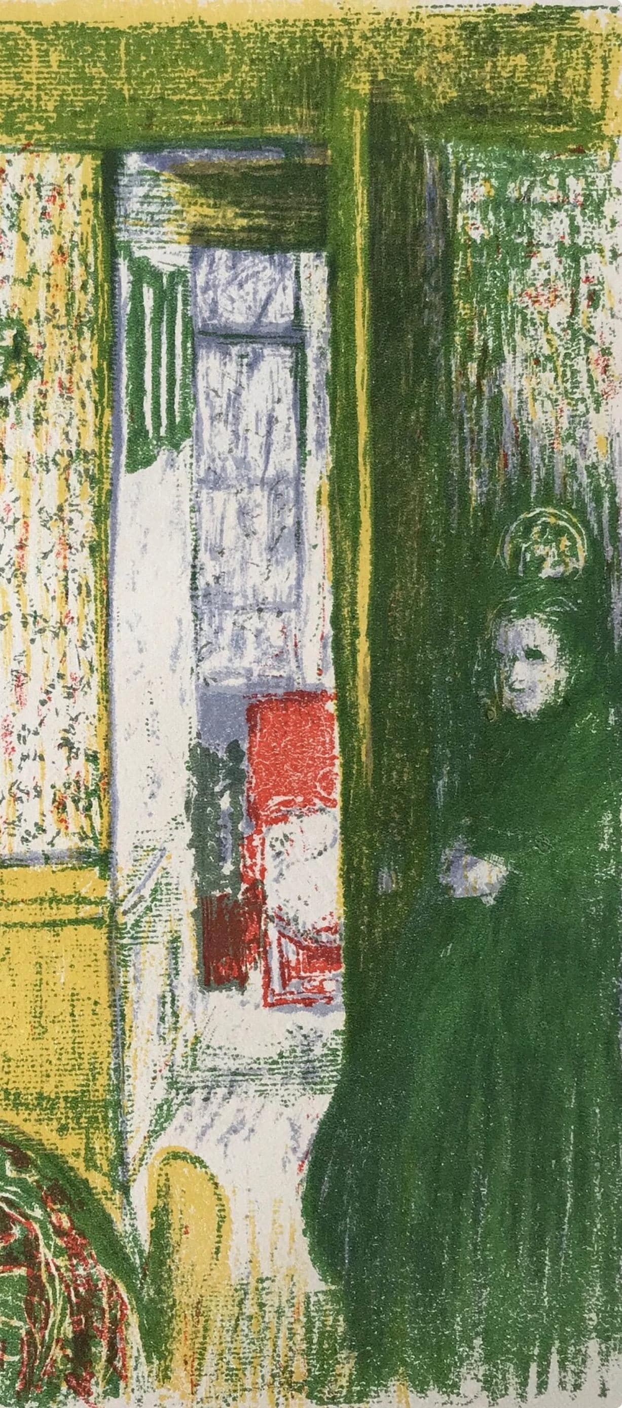 Lithograph - douard Vuillard - Intrieur a la suspension - L'uvre grav de Vuillard - 2