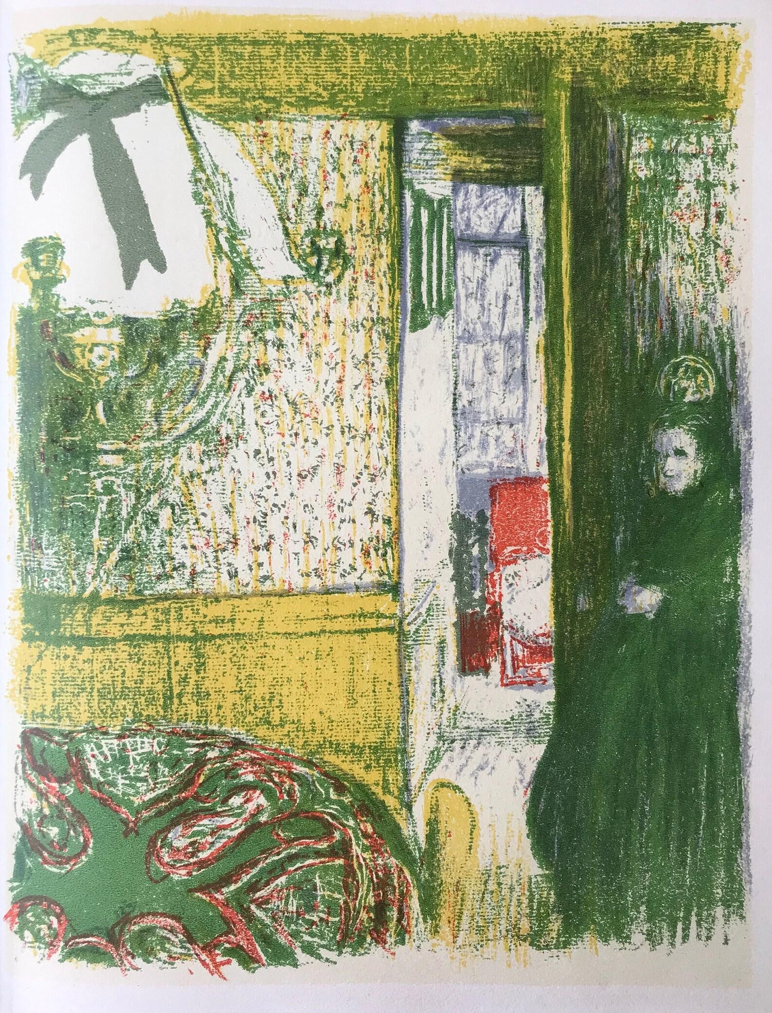 Lithograph - douard Vuillard - Intrieur a la suspension - L'uvre grav de Vuillard - 5