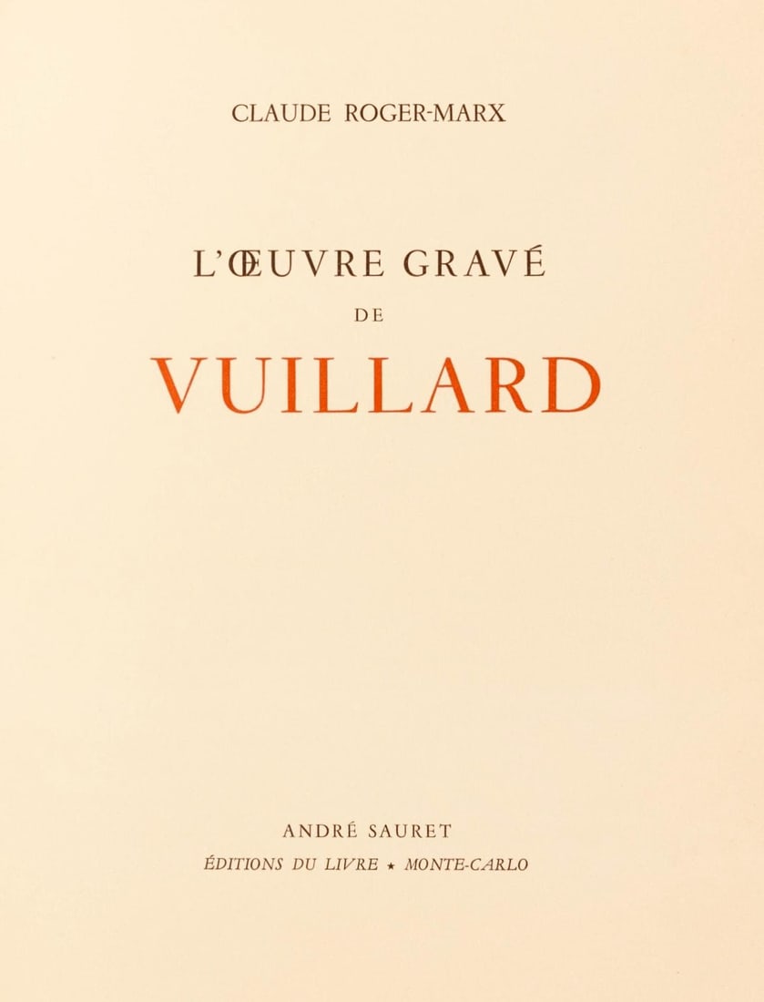 Lithograph - douard Vuillard - Intrieur a la suspension - L'uvre grav de Vuillard - 6