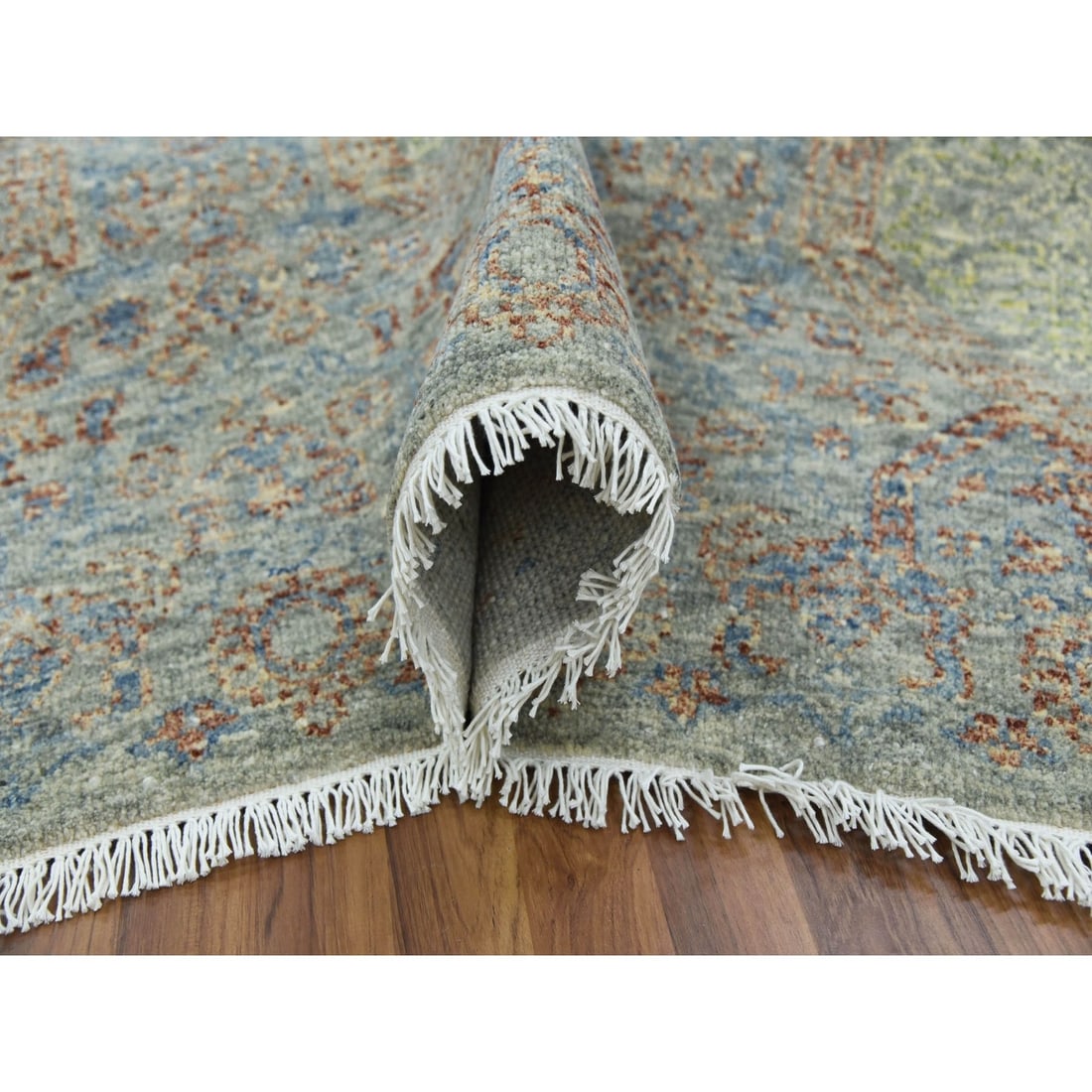 Oriental Rug - 10'x14'2" Hand Knotted - Obscured and Subtle - Wool - 6