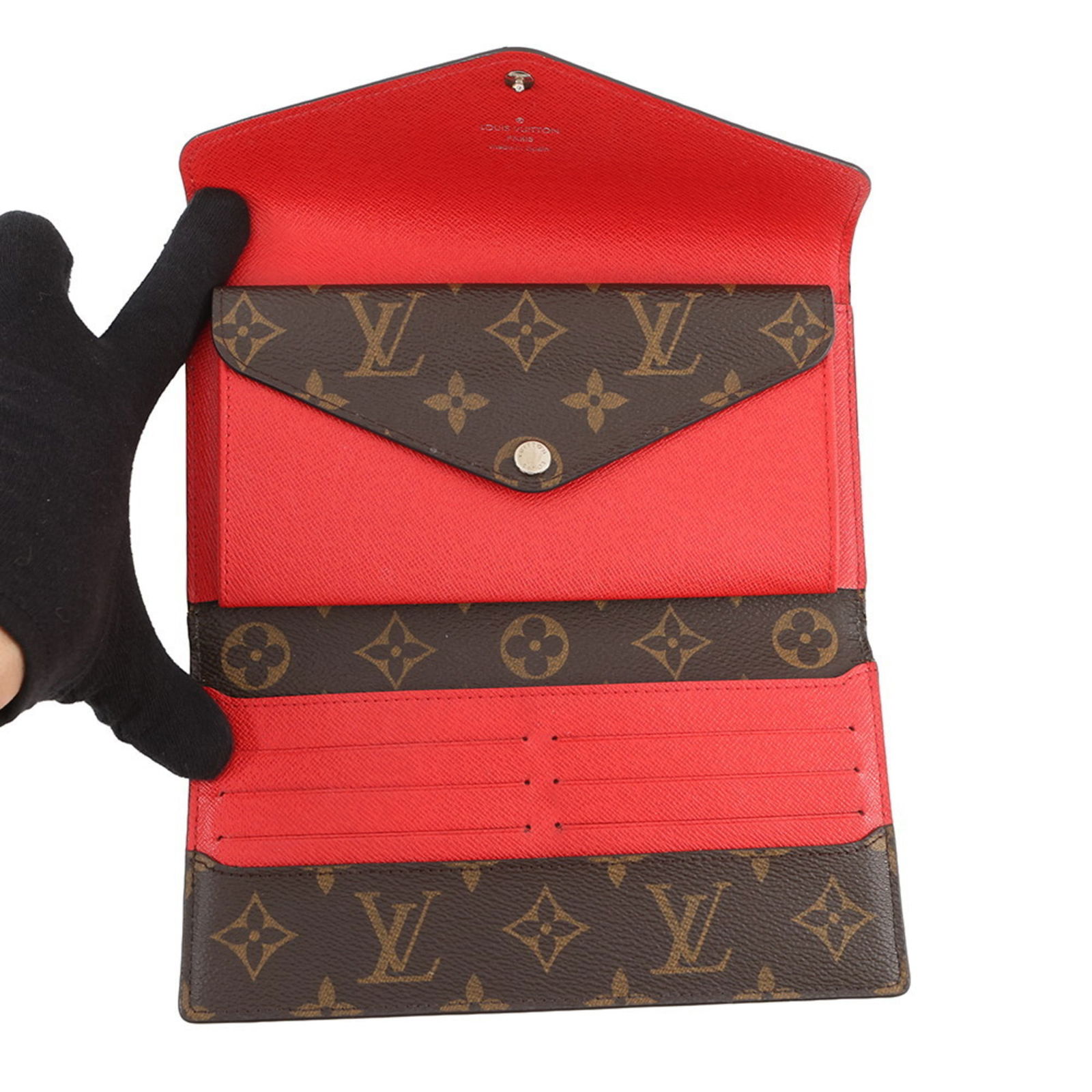 Monogram Louis Vuitton Long Wallet (Bi-Fold) - 4