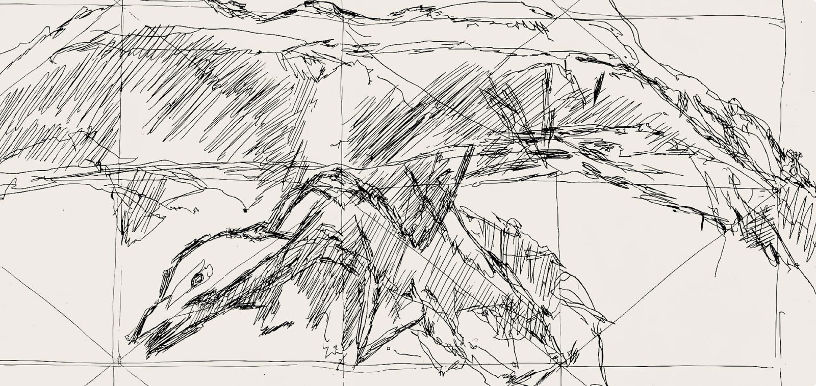 Etching - Jacques Villon - Composition (Ginestet/ Pouillon 42-64) - Hsiode - Les Travaux et les - 2