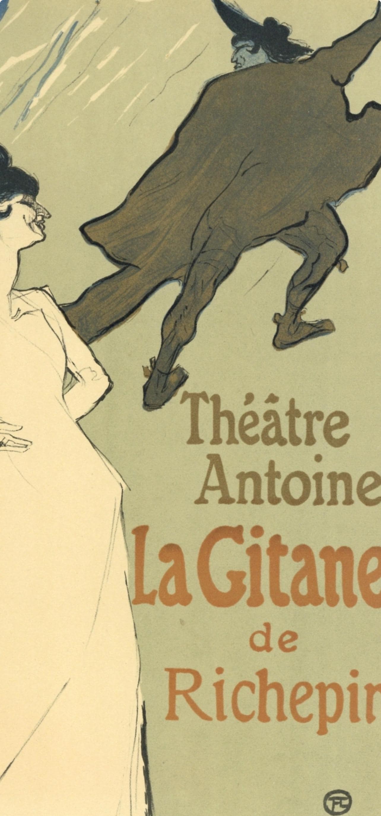 Lithograph - Henri de Toulouse-Lautrec - La Gitane - Les Affiches De Toulouse-Lautrec - 3