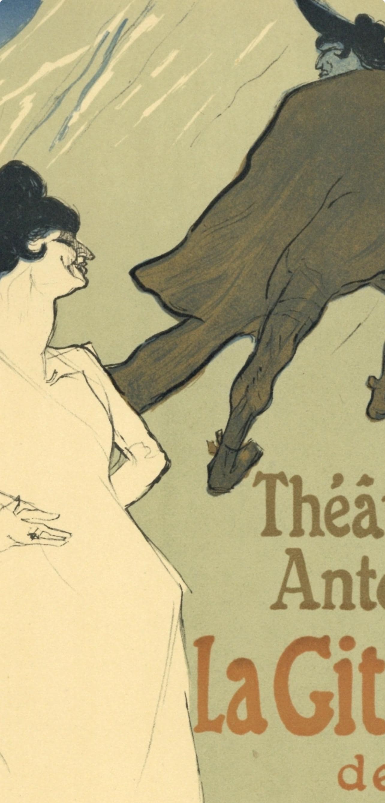 Lithograph - Henri de Toulouse-Lautrec - La Gitane - Les Affiches De Toulouse-Lautrec - 4