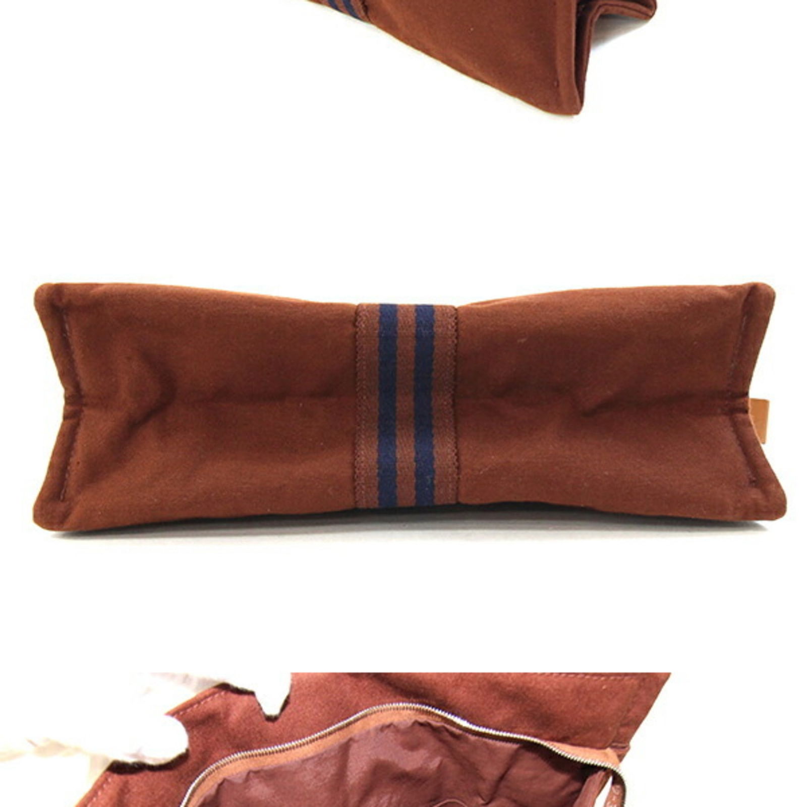 Canvas Hermes Clutch Bag Cotton - 2