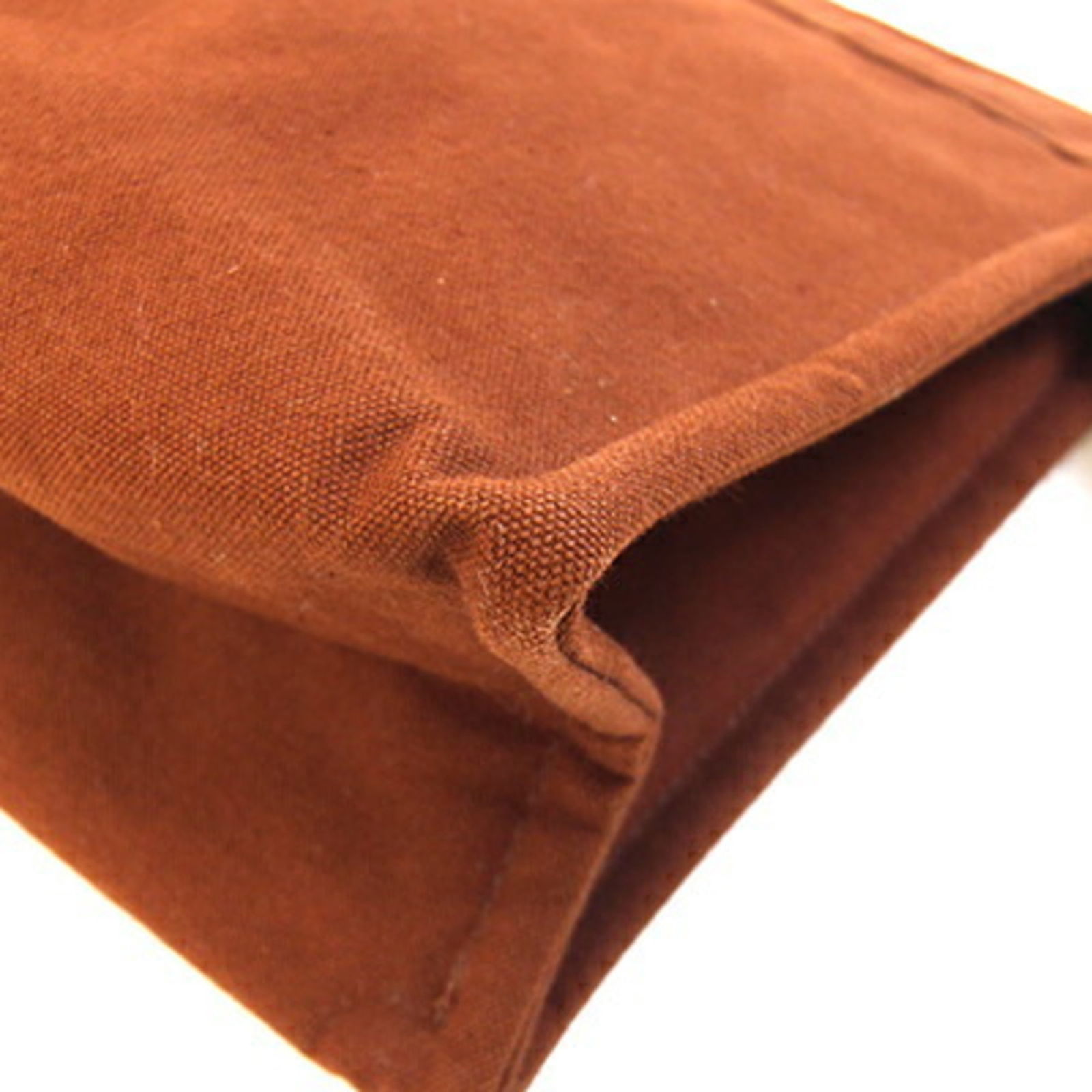 Canvas Hermes Clutch Bag Cotton - 4