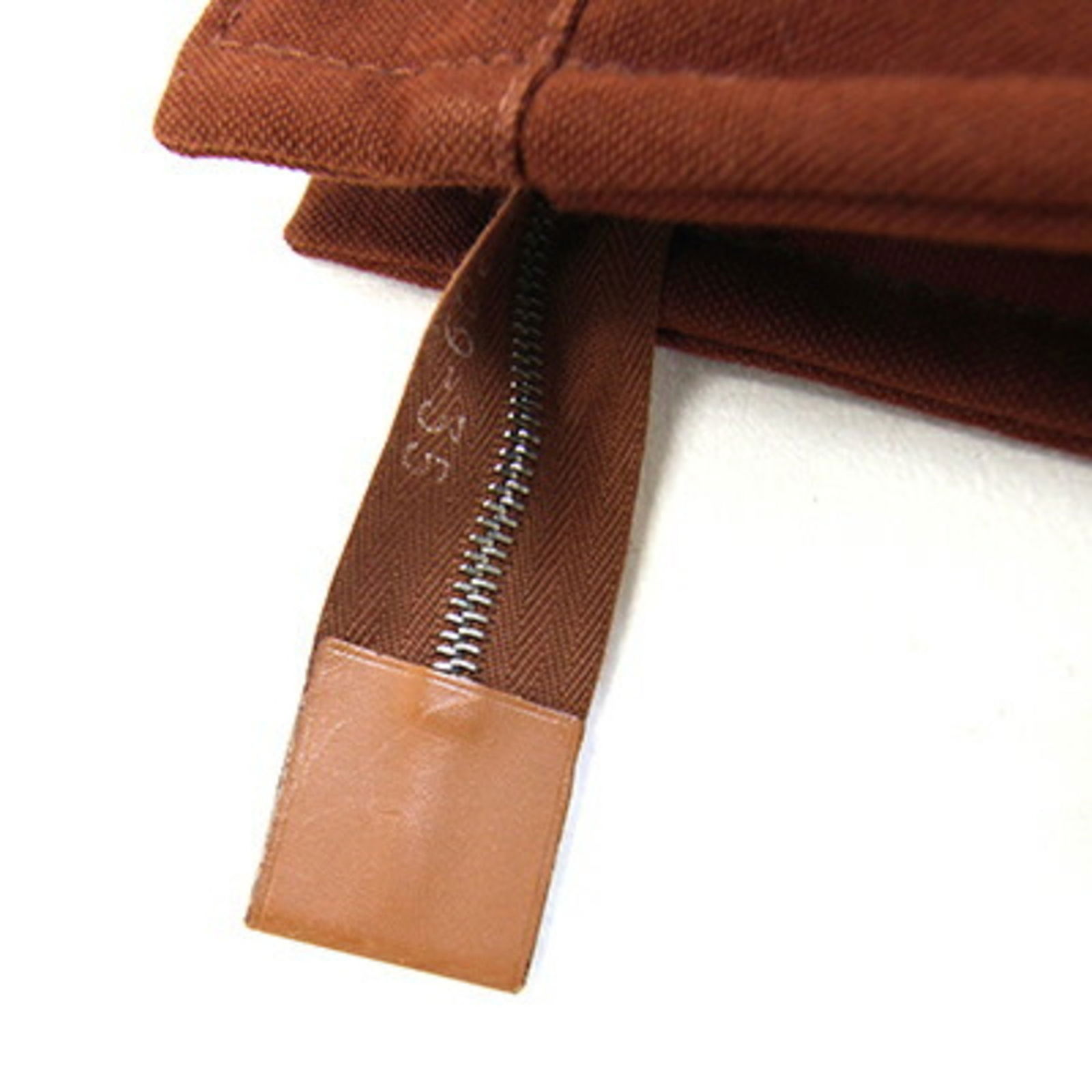 Canvas Hermes Clutch Bag Cotton - 8